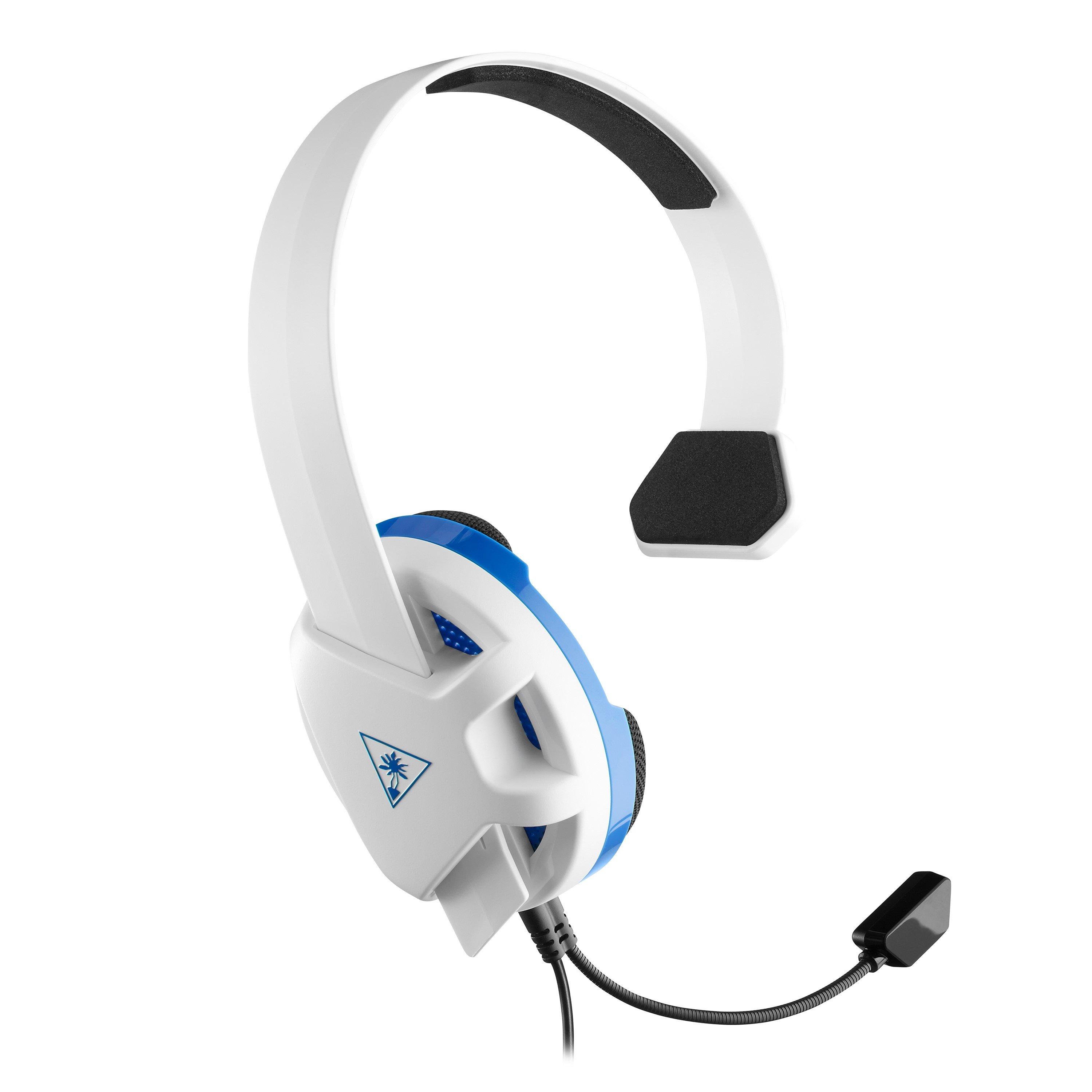 Playstation 4 White Recon Wired Chat Gaming Headset Gamestop