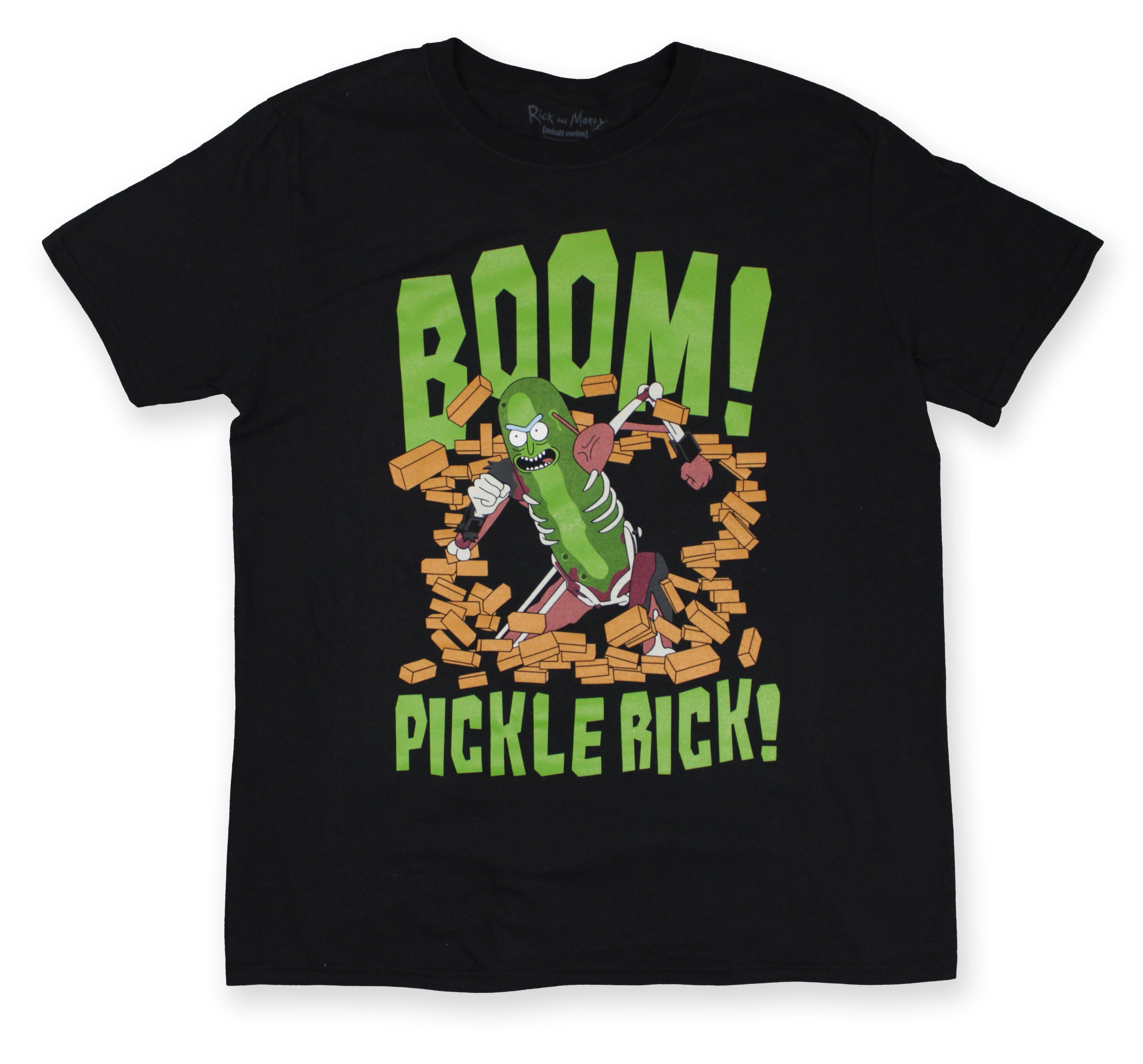 Rick And Morty Boom Pickle Rick T Shirt Gamestop