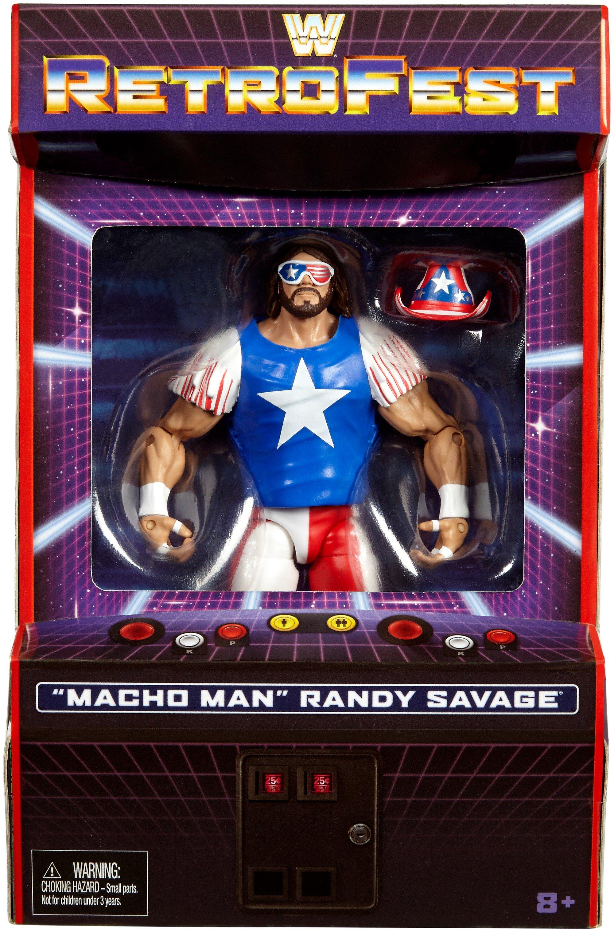 Wwe Macho Man Randy Savage Elite Collection Retrofest Action Figure Only At Gamestop Gamestop