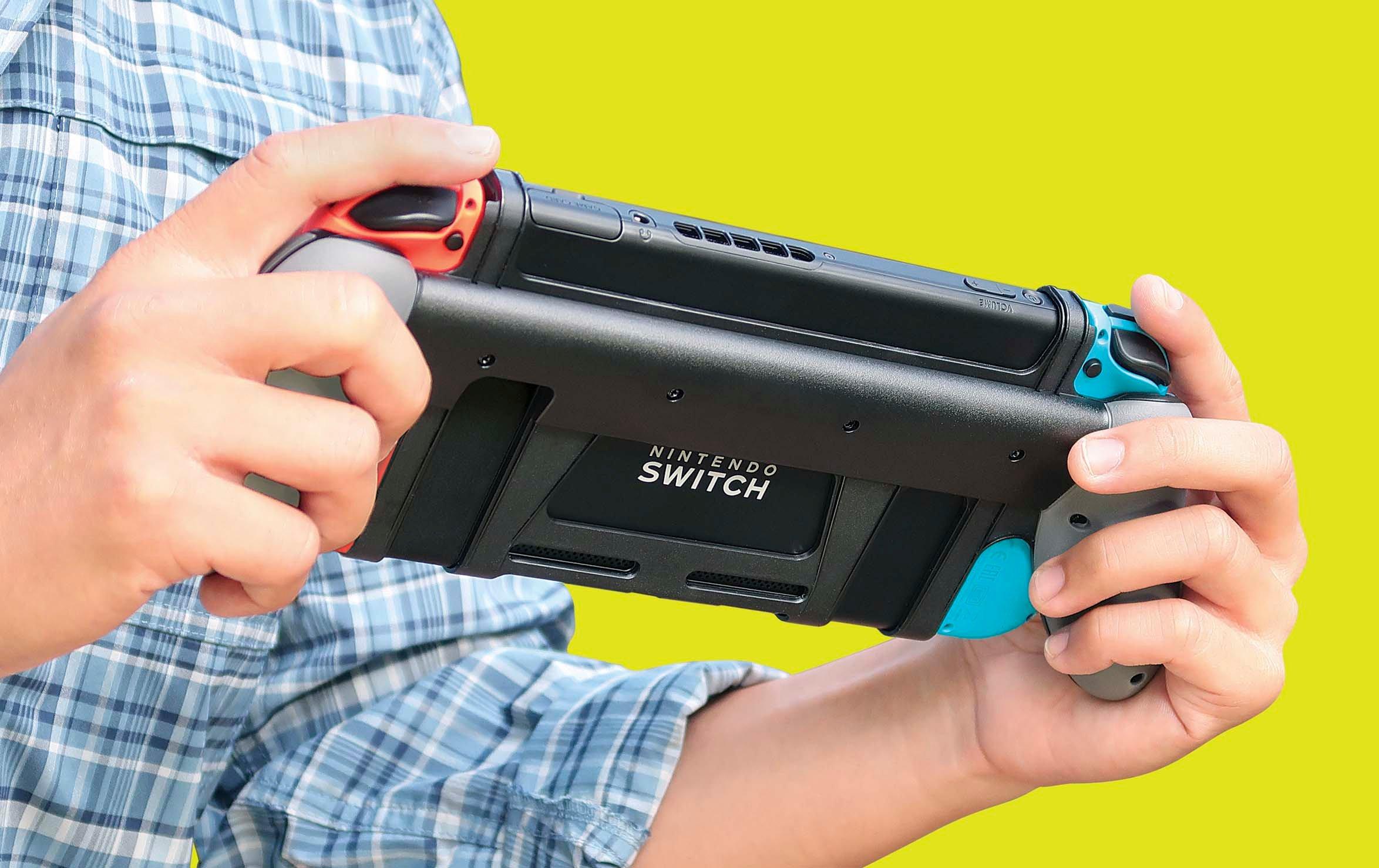 game traveler goplay action grip pack for nintendo switch