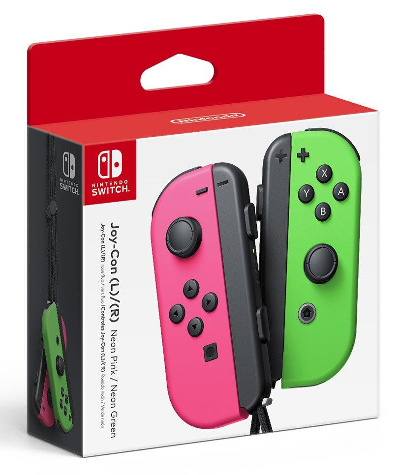 pink nintendo switch