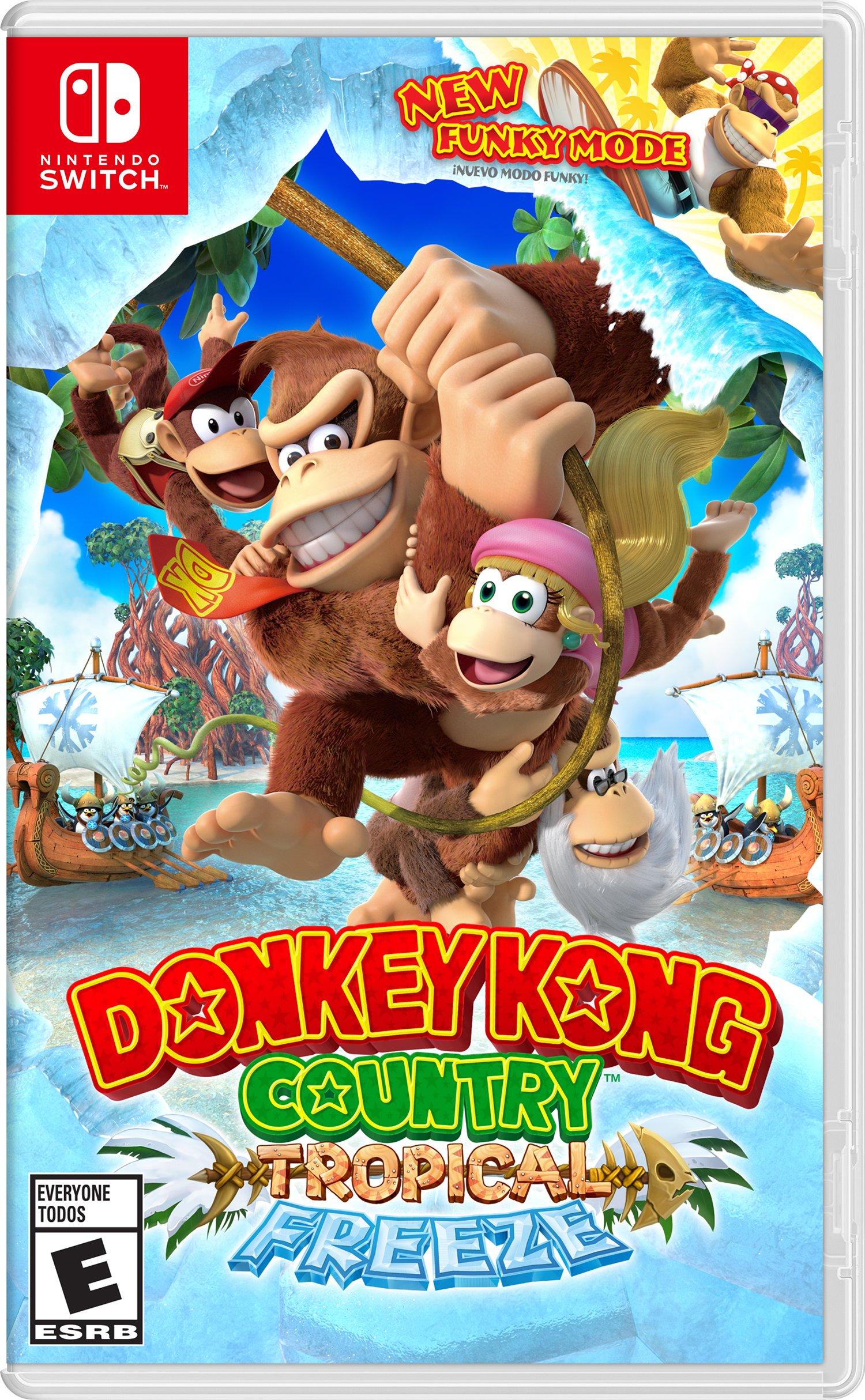 donkey kong games on switch