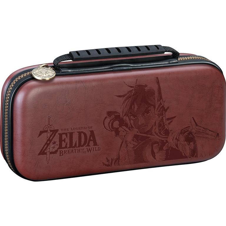 Nintendo Switch Game Traveler Deluxe Travel Case - Zelda (Brown) Available At GameStop Now!