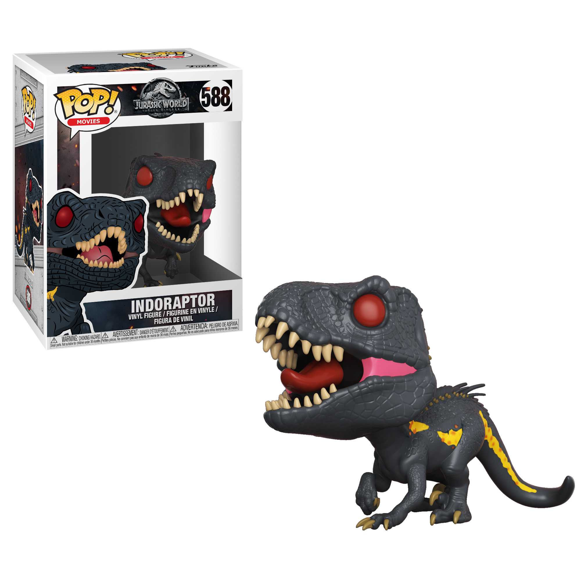 Funko Pop Movies Jurassic World Fallen Kingdom Indoraptor Gamestop