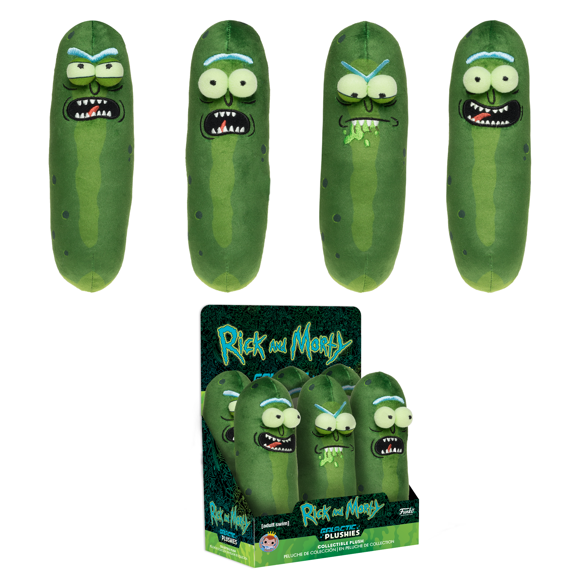 pickle rick stuffed animal gamestop