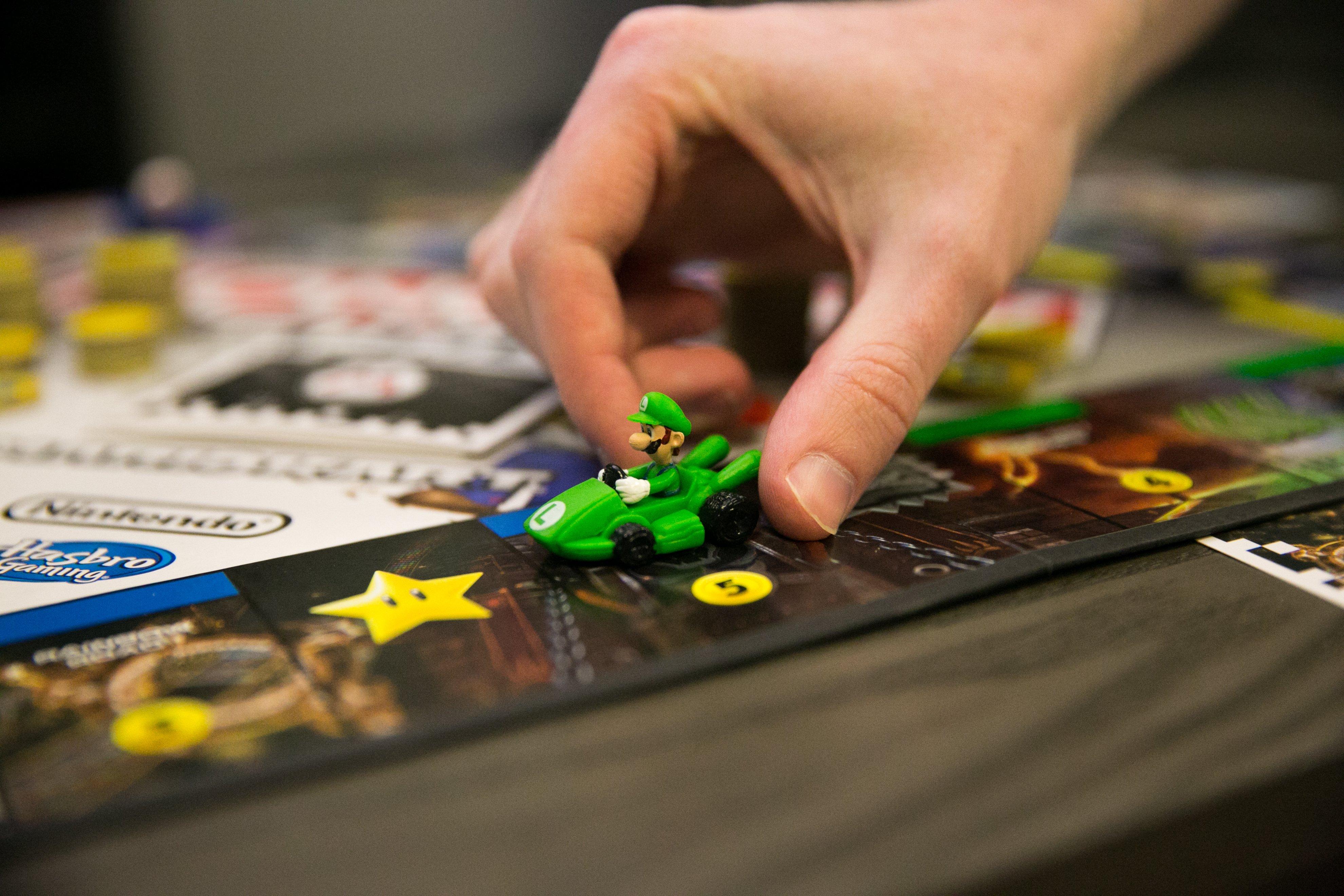 list item 5 of 17 Monopoly Gamer: Mario Kart Board Game