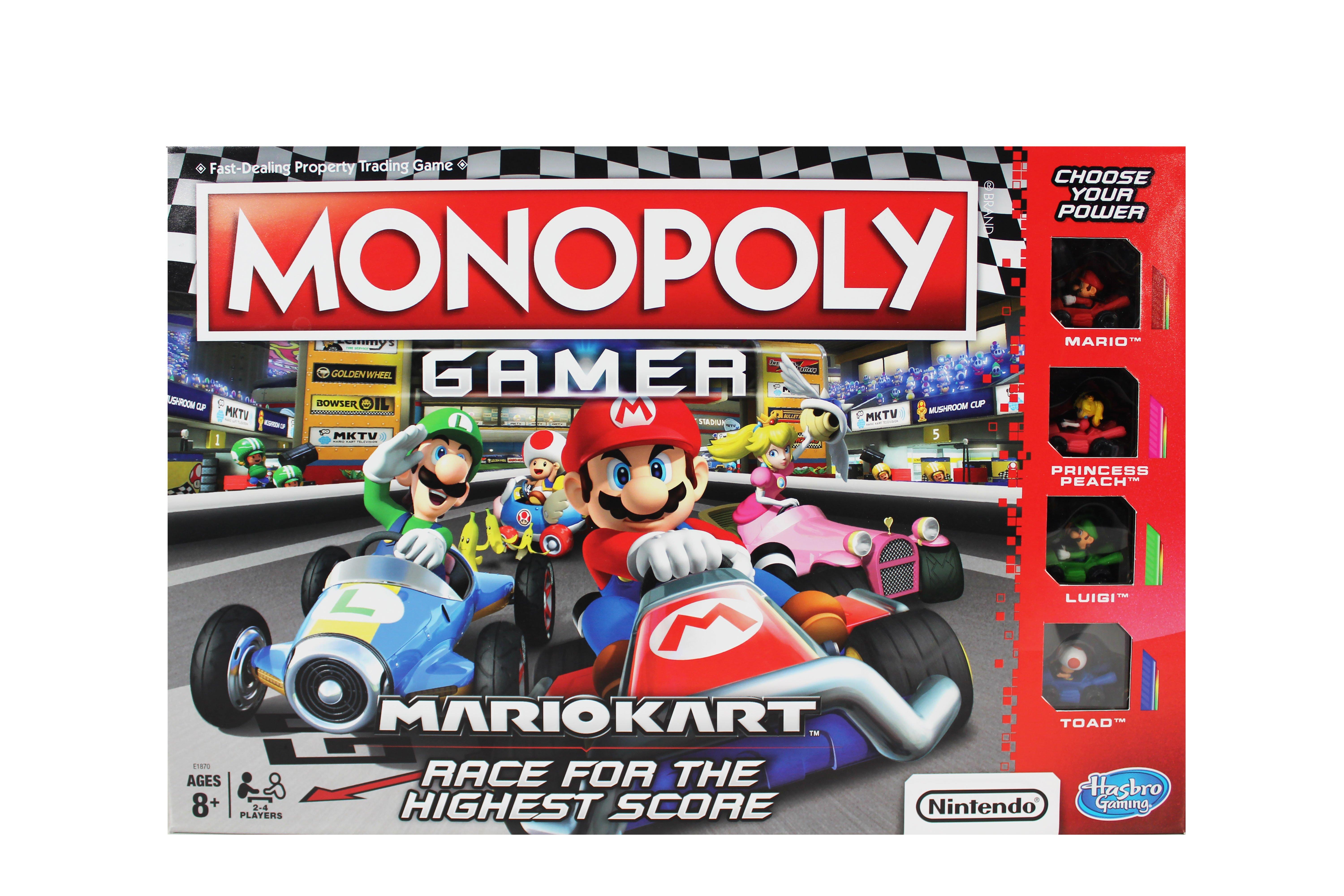 list item 3 of 17 Monopoly Gamer: Mario Kart Board Game
