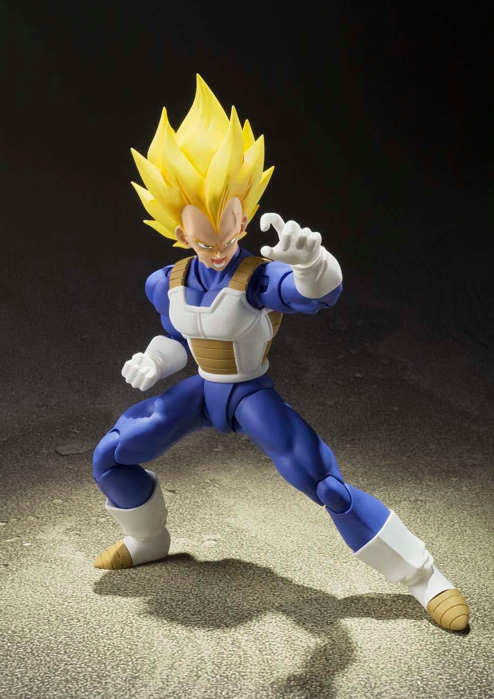 Dragon Ball Z Super Saiyan Vegeta S.H. Figuarts Action Figure | GameStop