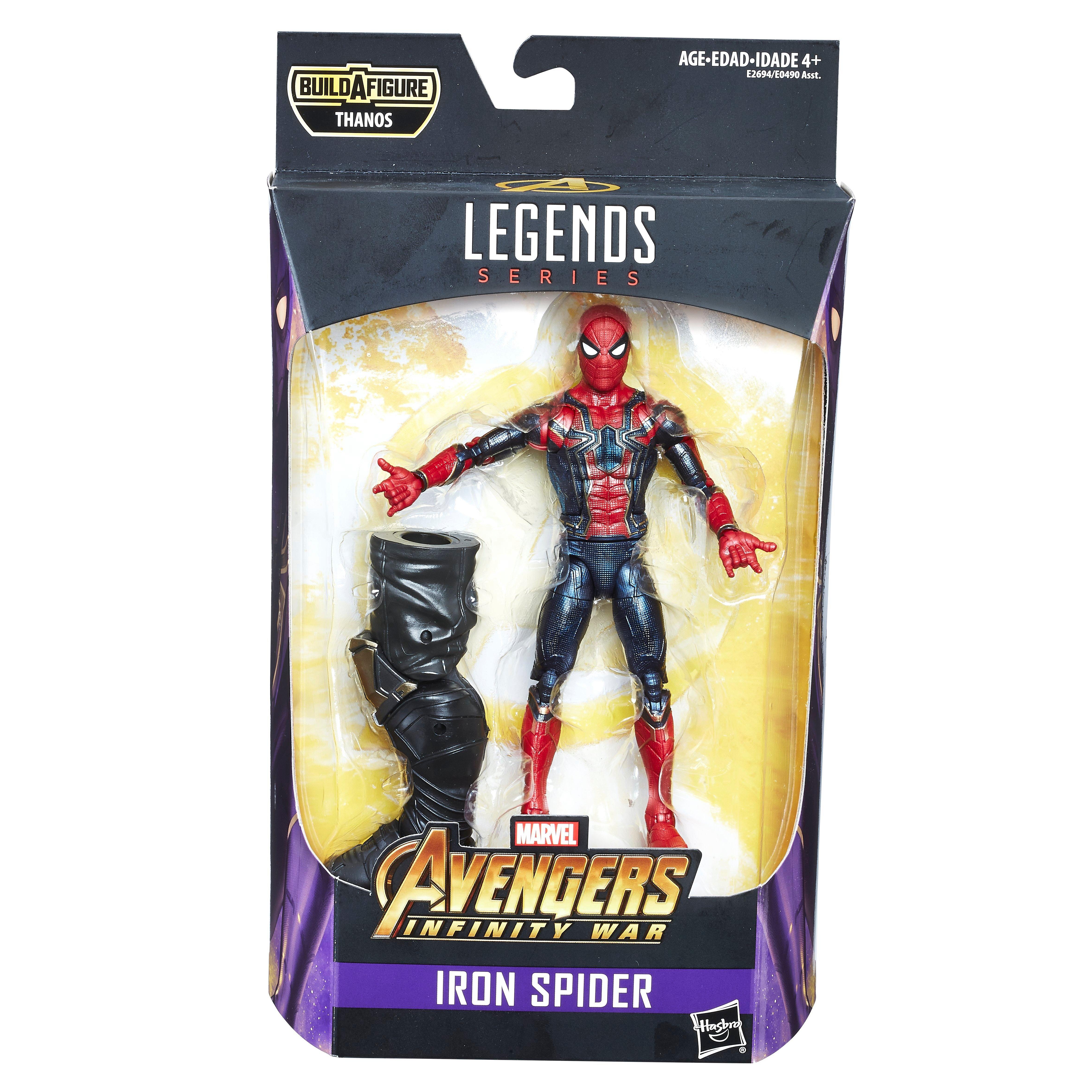 marvel legends iron spiderman