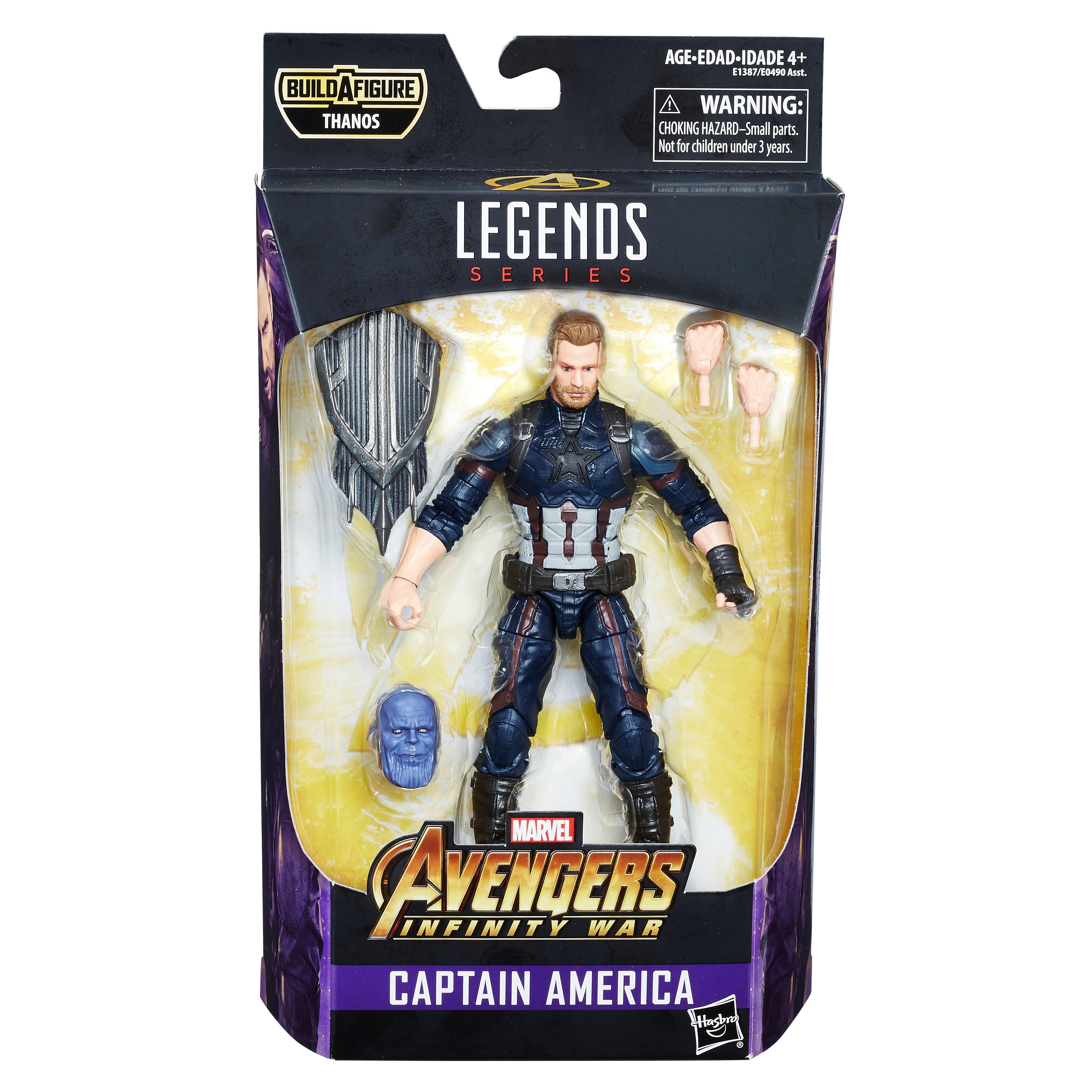 list item 1 of 1 Marvel Legends Series Avengers Captain America Action Figure