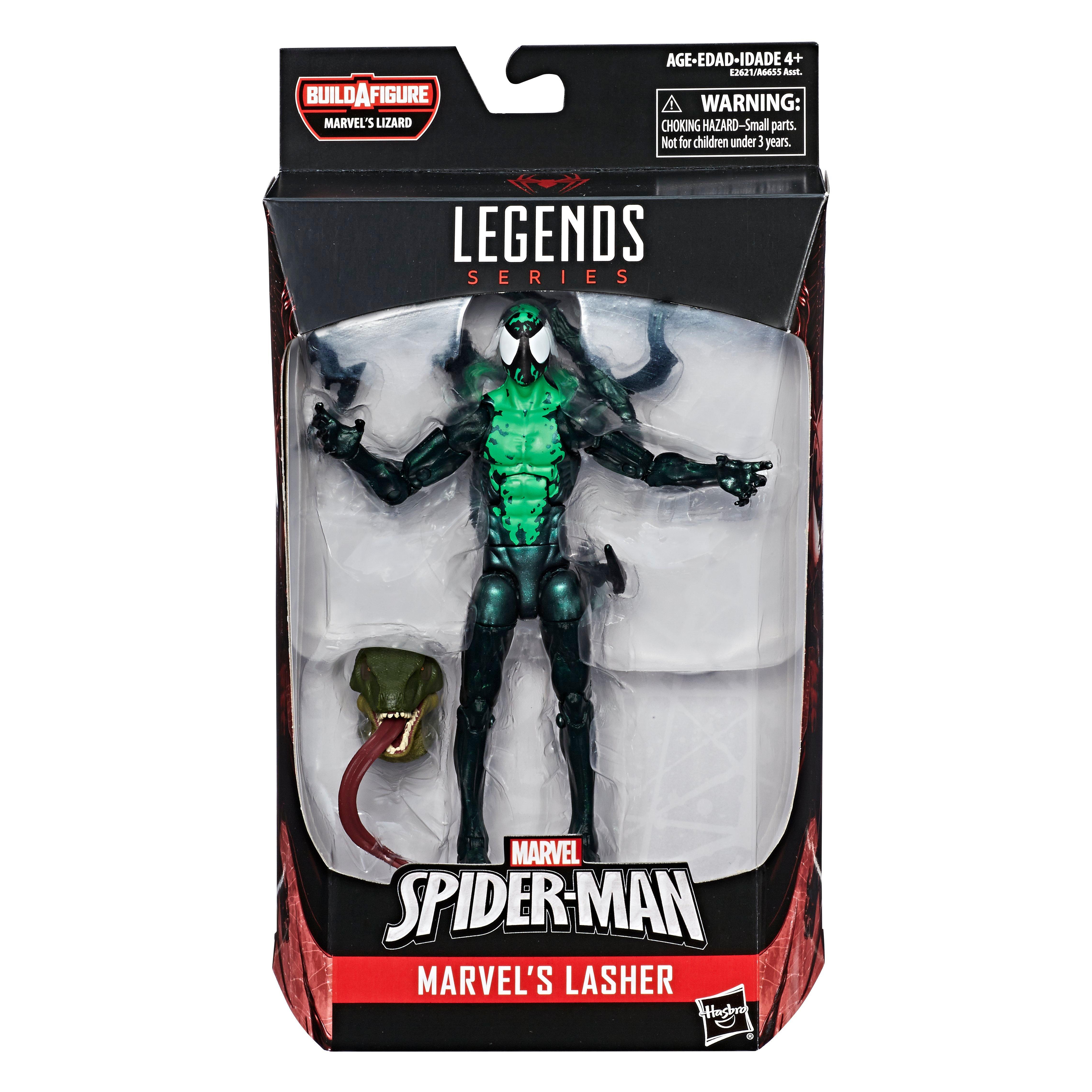 list item 1 of 1 Hasbro Marvel Legends Series Spider-Man Lasher 6-in Action Figure