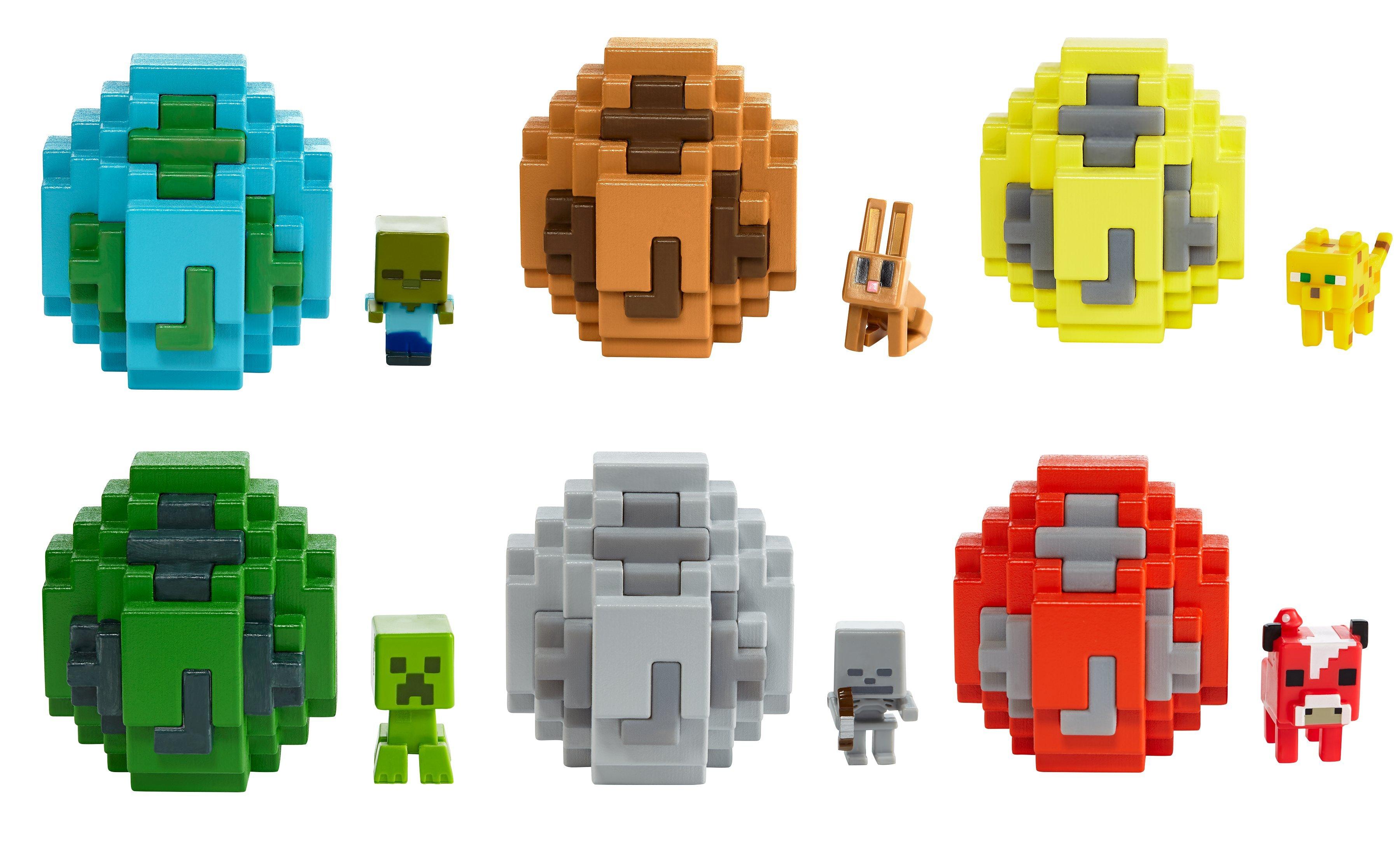 minecraft spawn egg mini figure