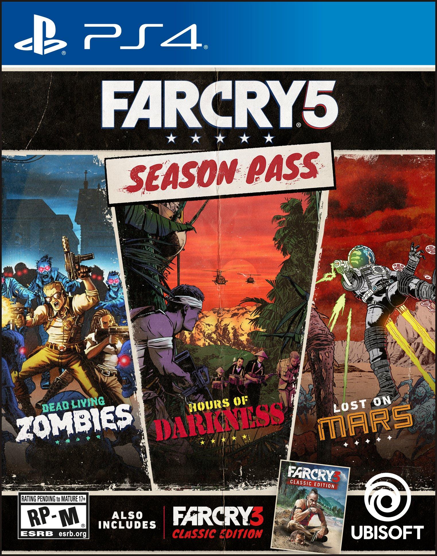 Far Cry 5 Season Pass Playstation 4 Gamestop