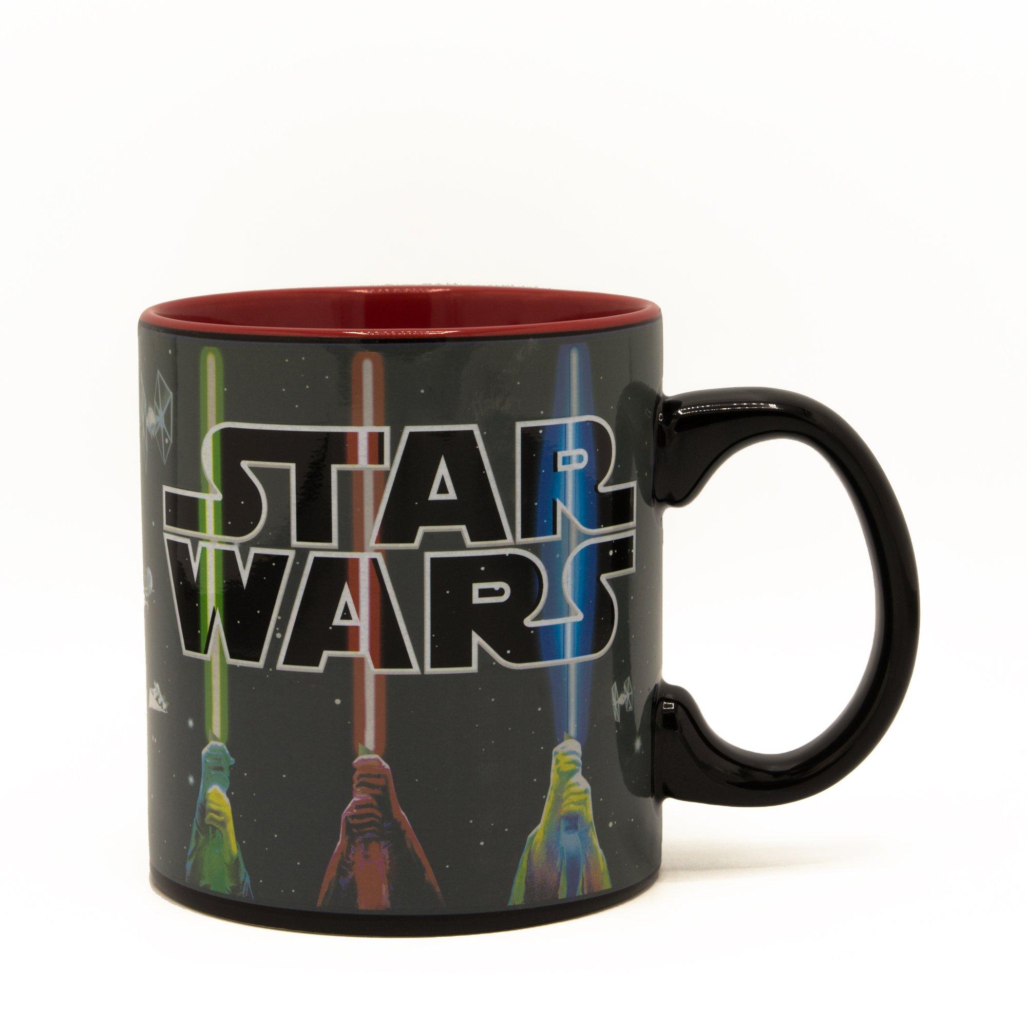 star wars lightsaber heat change mug
