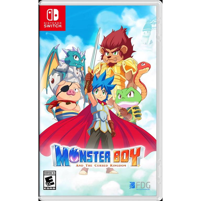 モンスターボーイ 呪われた王国 SWITCH Monster Boy and the Cursed Kingdom Nintendo Switch Sega of America Inc Monster Boy and the Cursed Kingdom - Nintendo Switch | FDG