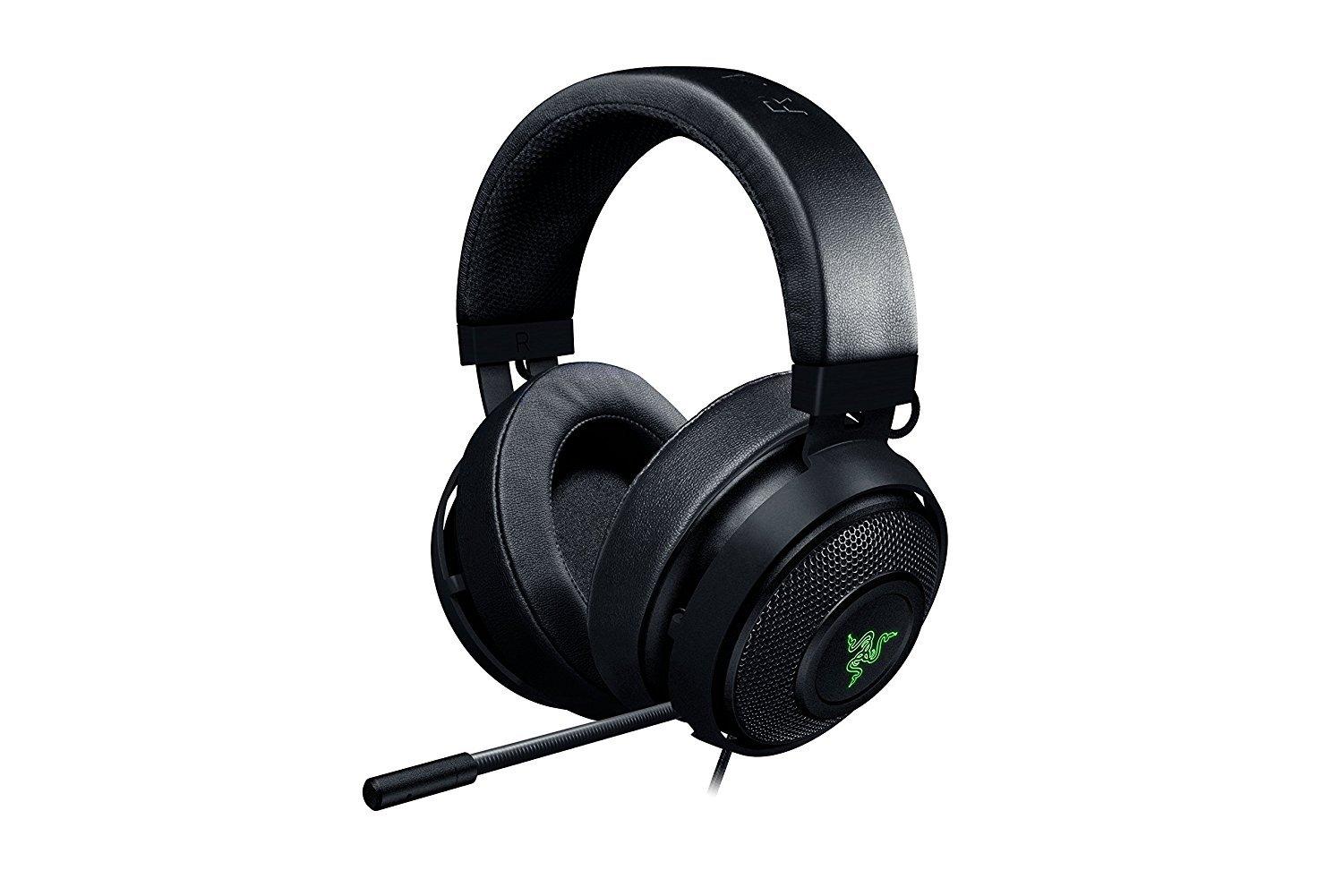 Kraken 7 1 V2 Black Wired Gaming Headset With Noise Cancelling Microphone Pc Gamestop