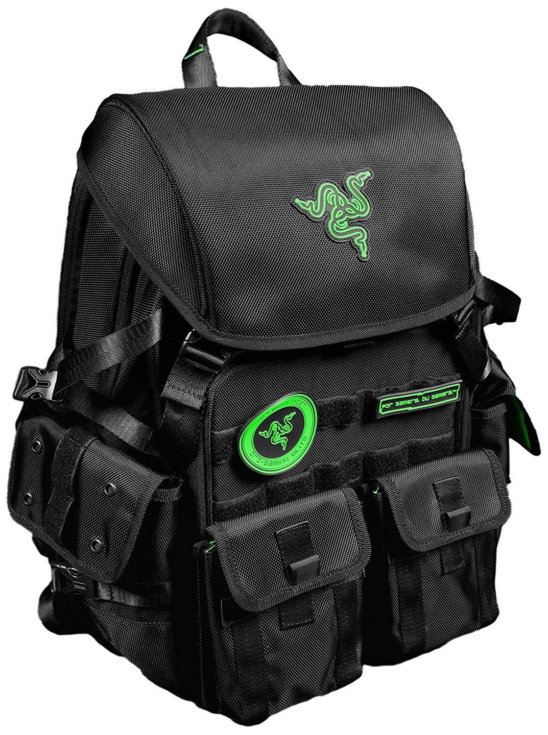 Razer Tactical Pro Backpack With Diverse Multipurpose Compartments