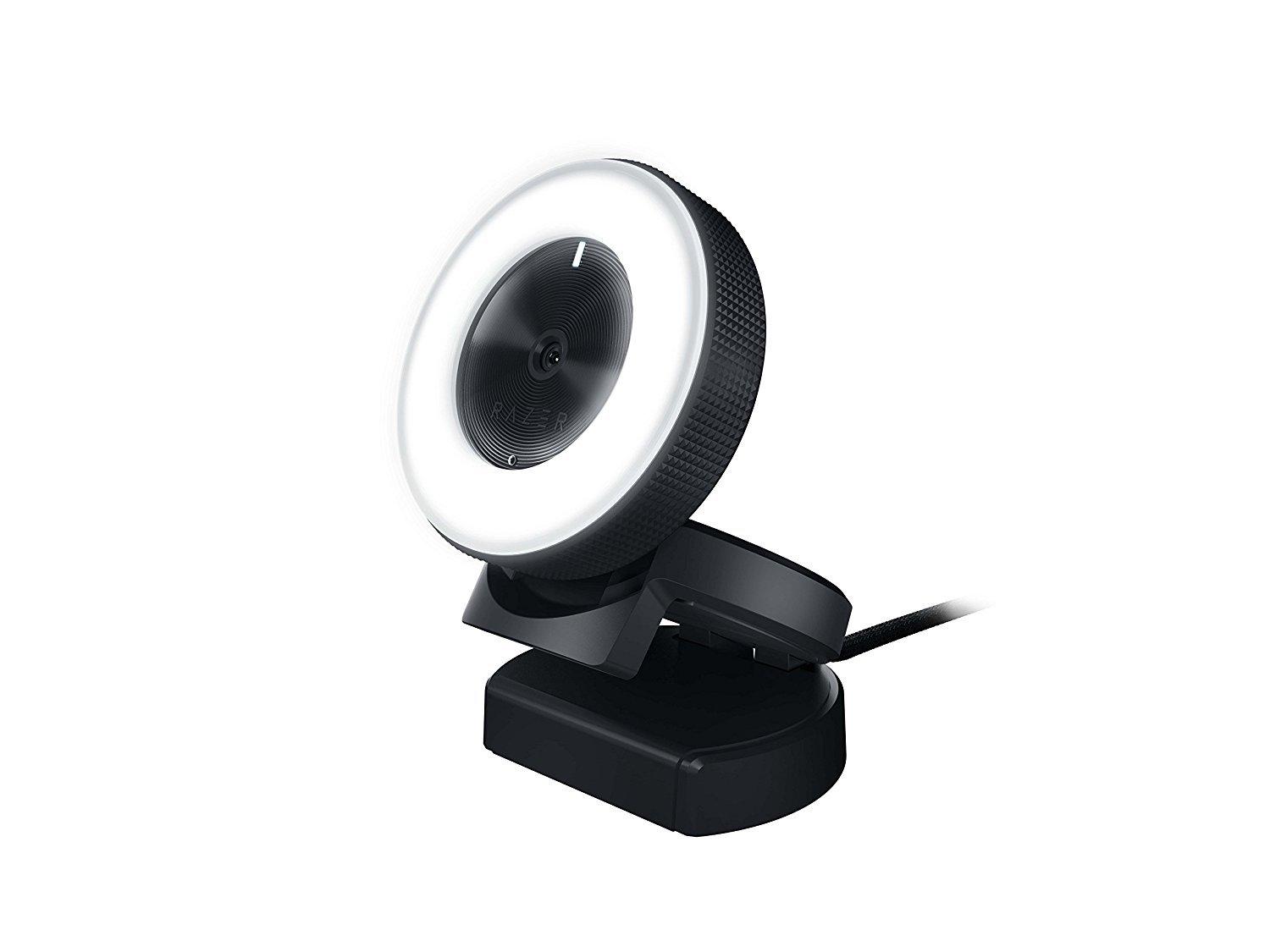 razer webcam with ring light