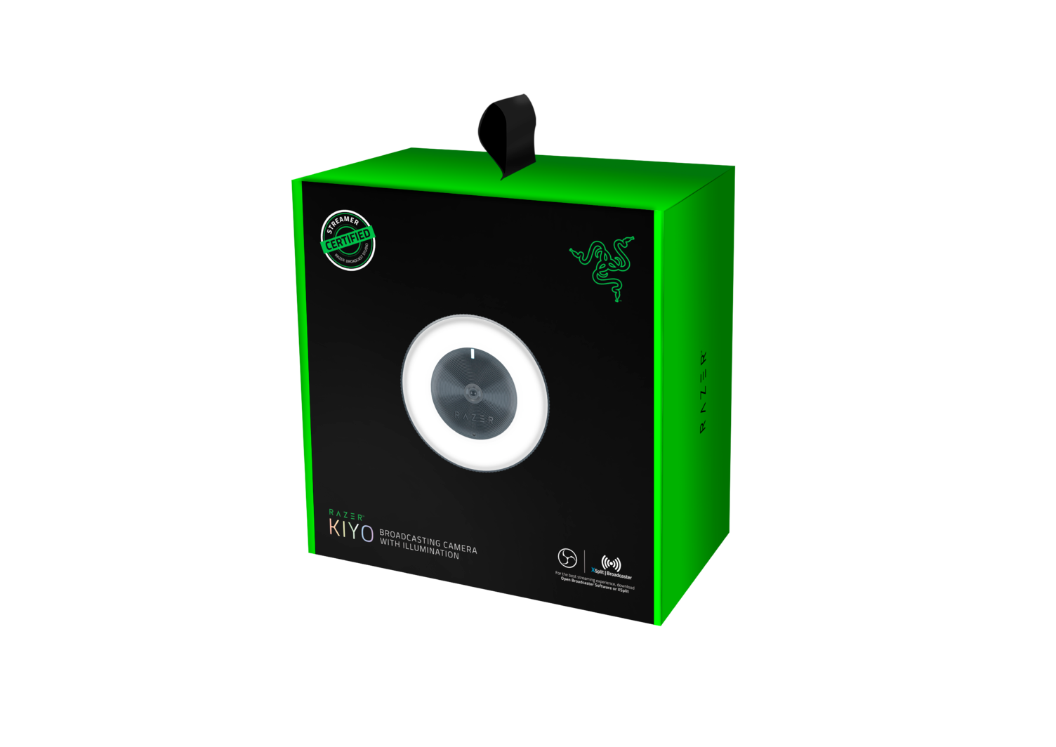 WEBCAM RAZER KIYO STREAMING RING LUZ BLANCA USB - Jhankor