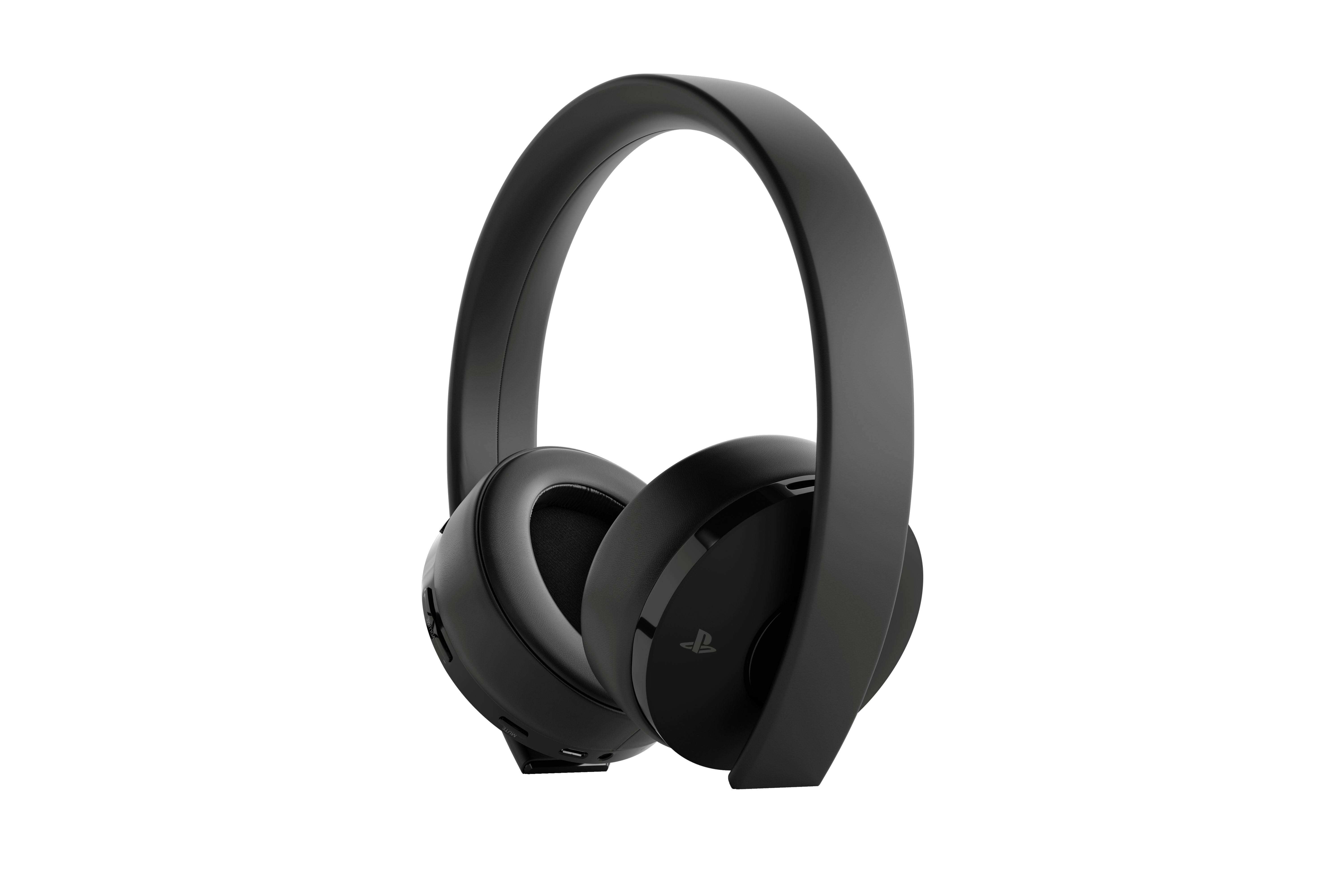 playstation new gold black wireless headset