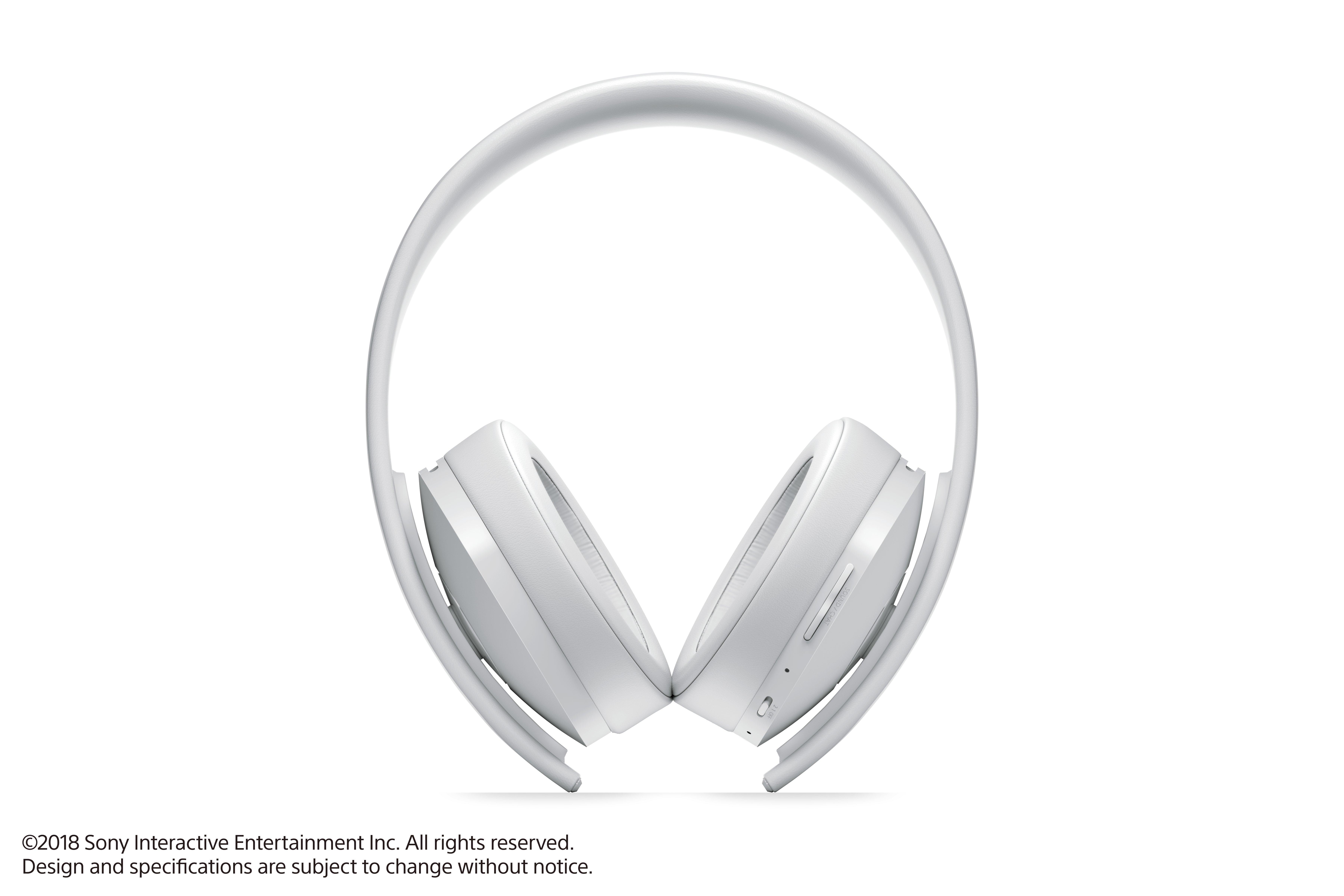 list item 11 of 12 PlayStation 4 New Gold White Wireless Headset
