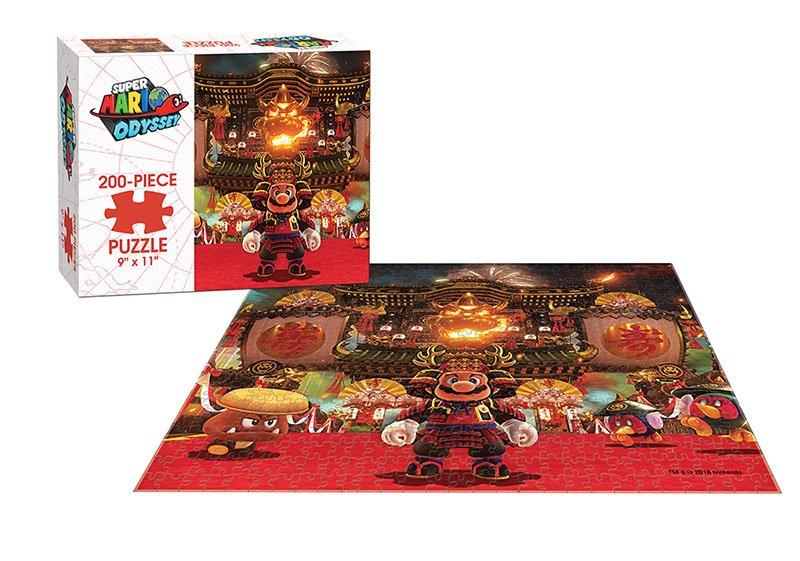 Super Mario Odyssey Bowser Kingdom 200 Piece Puzzle Only at GameStop