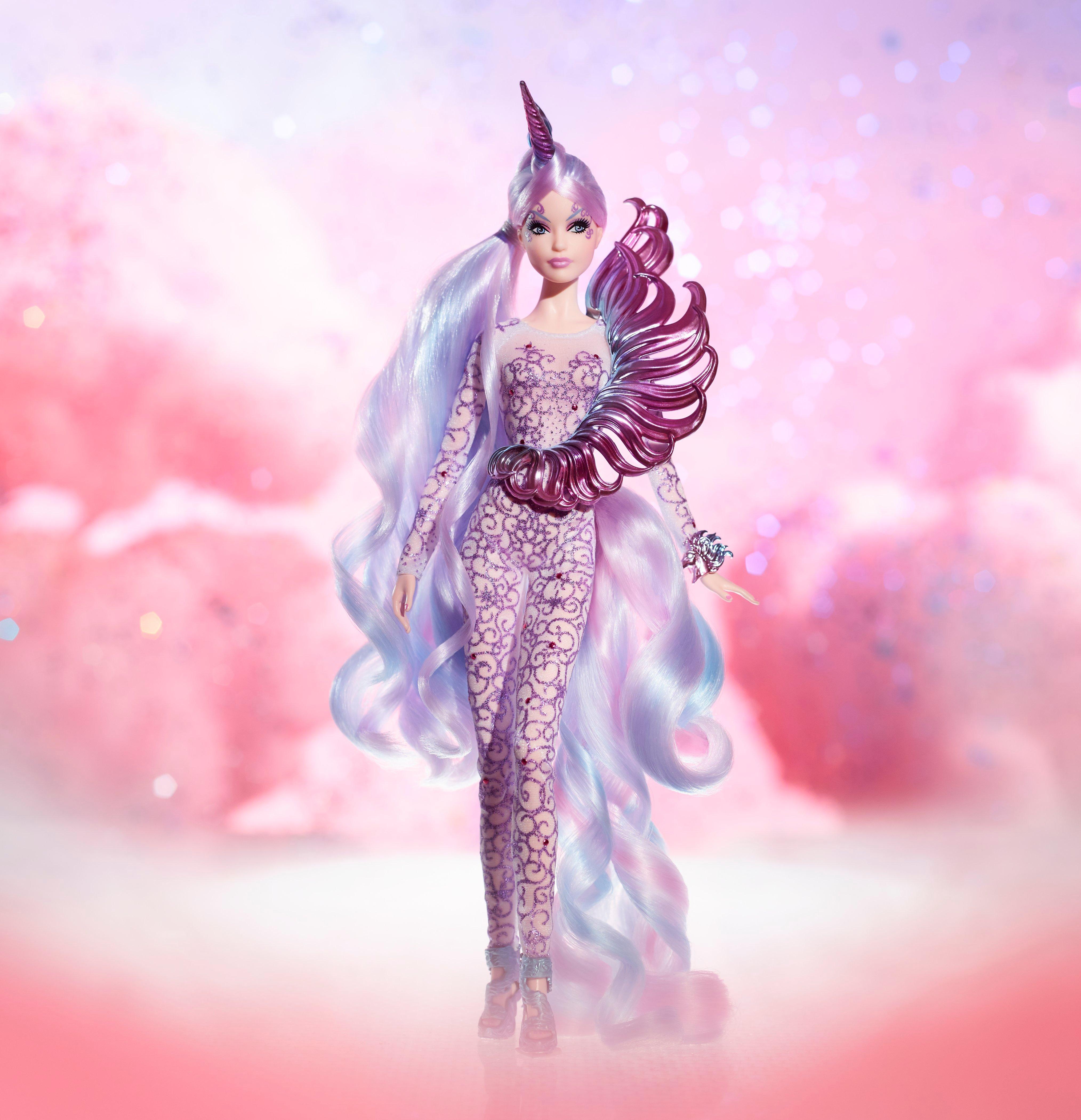 unicorn barbie doll