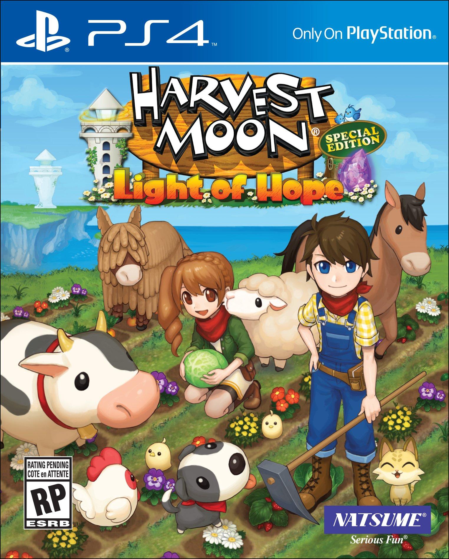 jogo harvest moon light of hope special edition ps4