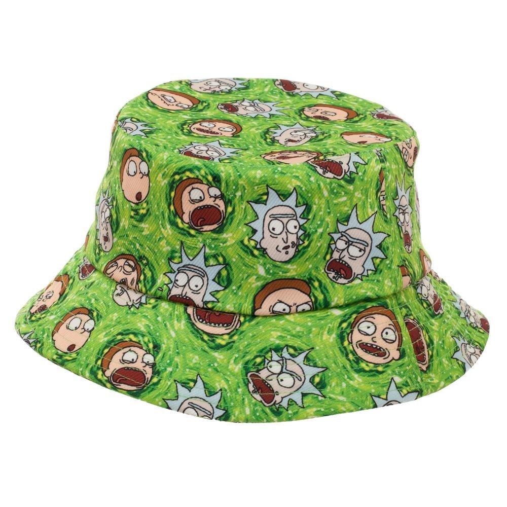 rick and morty bucket hat