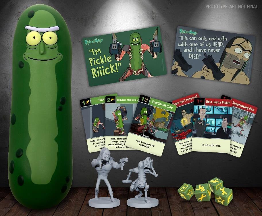 pickle rick stuffed animal gamestop