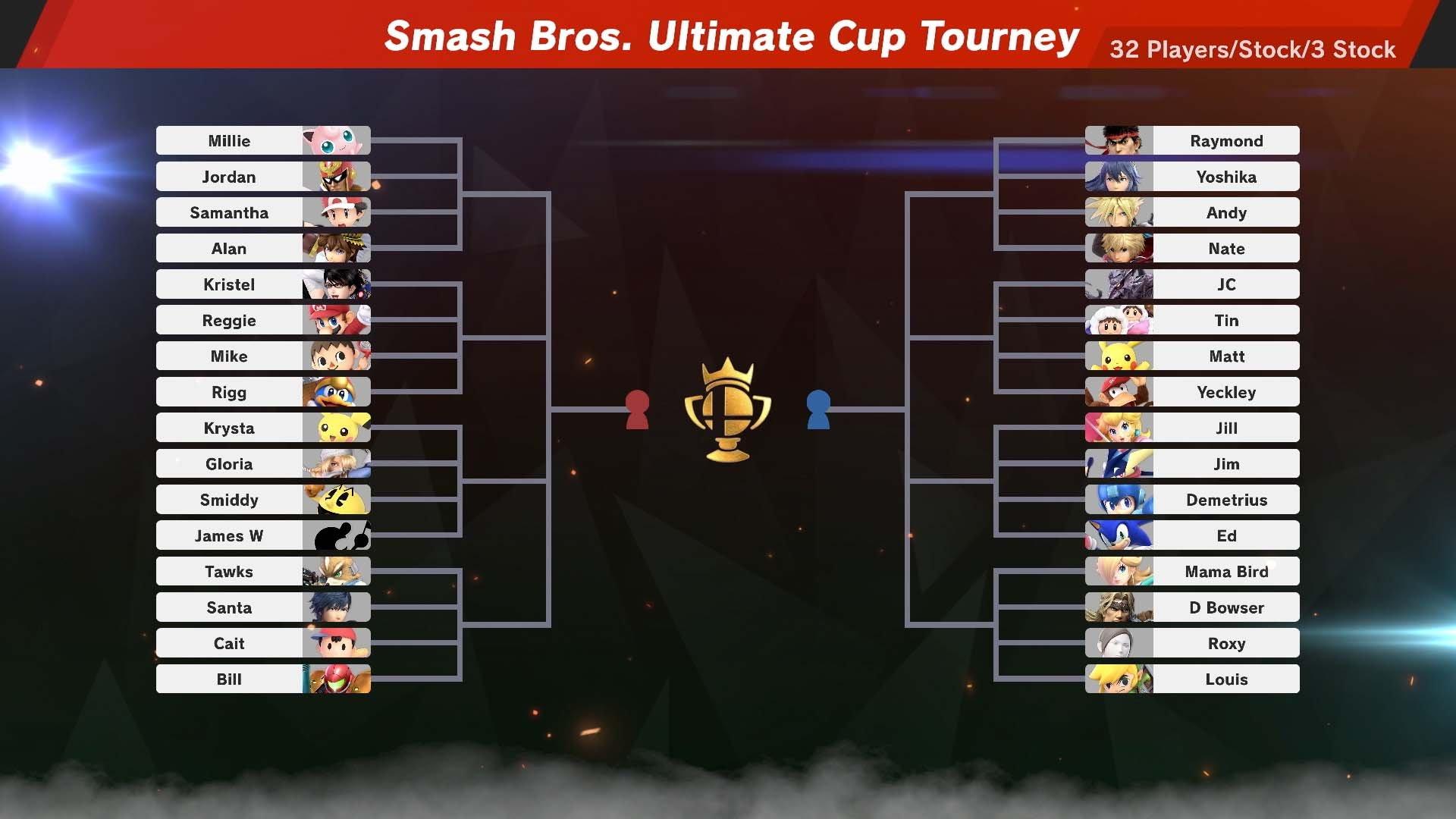 Super Smash Bros. Nintendo Switch Tournament (Grades 6-12)