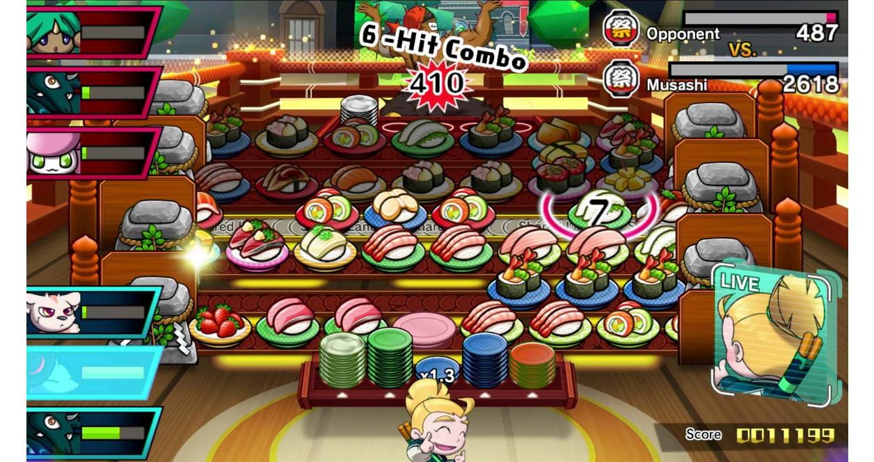 Sushi Striker: The Way of the Sushido - Nintendo Switch