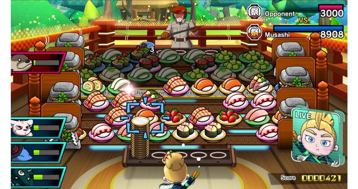 Sushi Striker: The Way of the Sushido - Nintendo 3DS