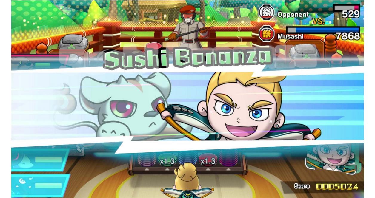 Sushi Striker: The Way of the Sushido - Nintendo 3DS