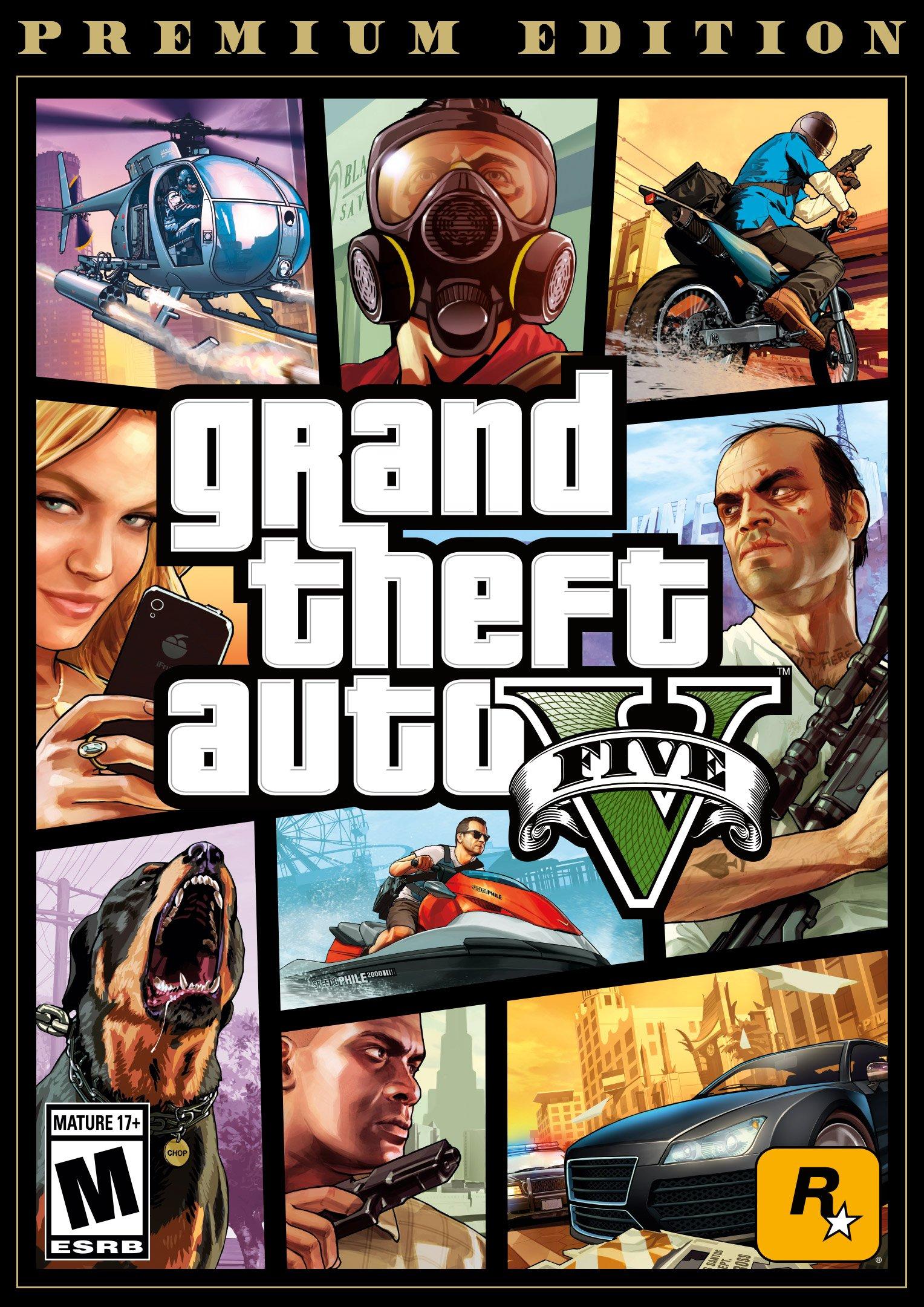 GTA V: PREMIUM EDITION - XBOX ONE - MOOVE GAMES