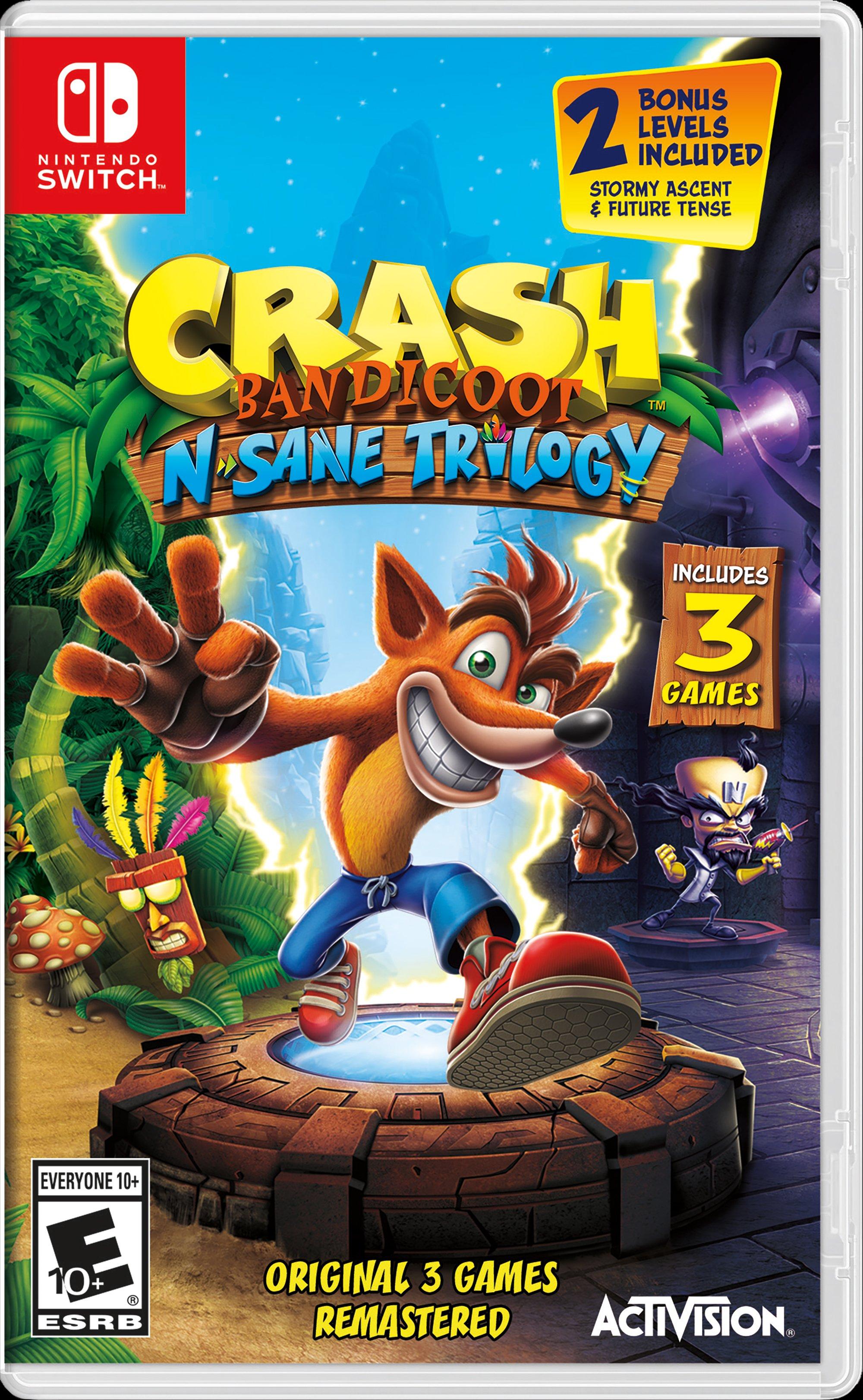crash bandicoot n sane trilogy 3ds