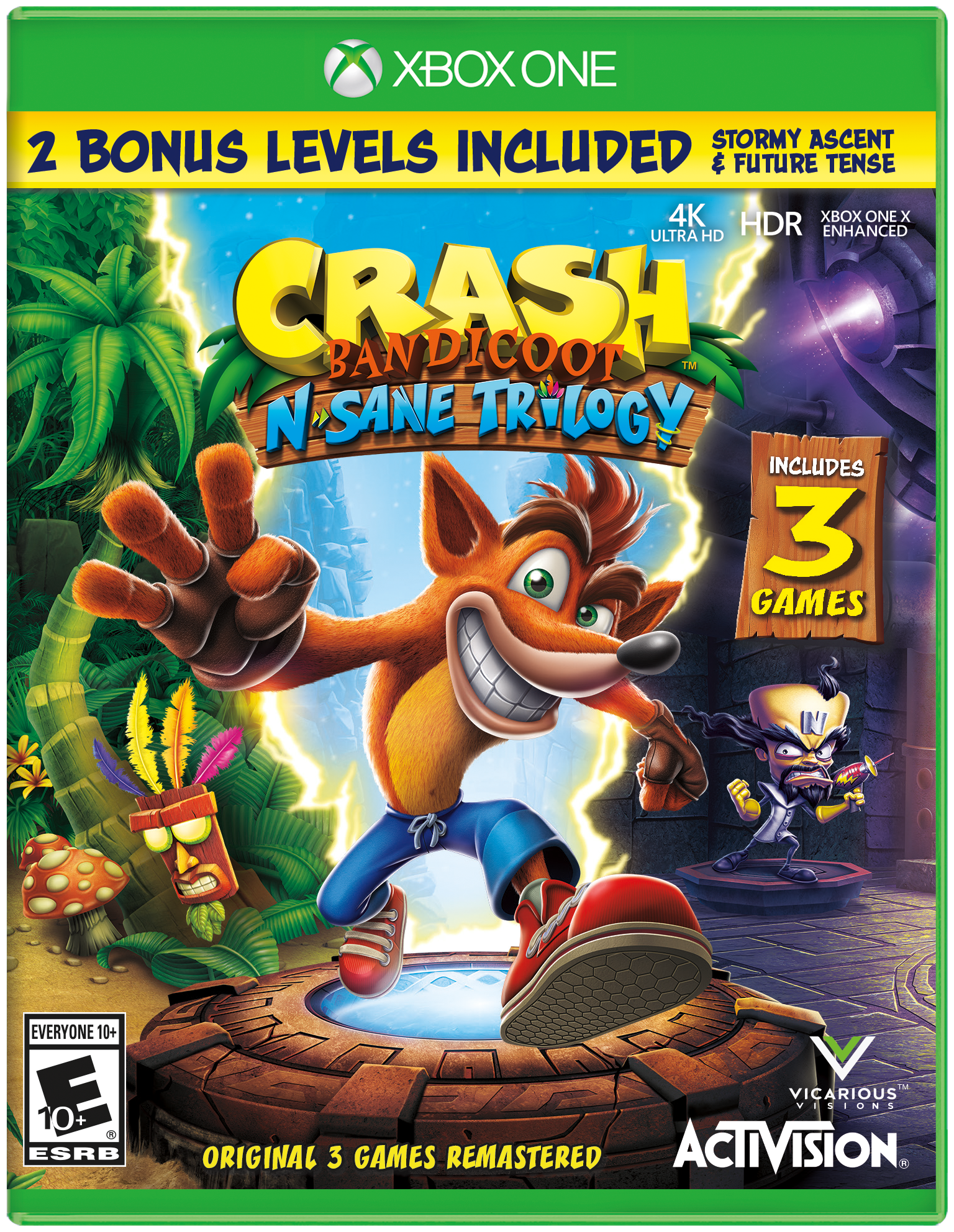 Crash Bandicoot N' Sane Trilogy - Xbox One