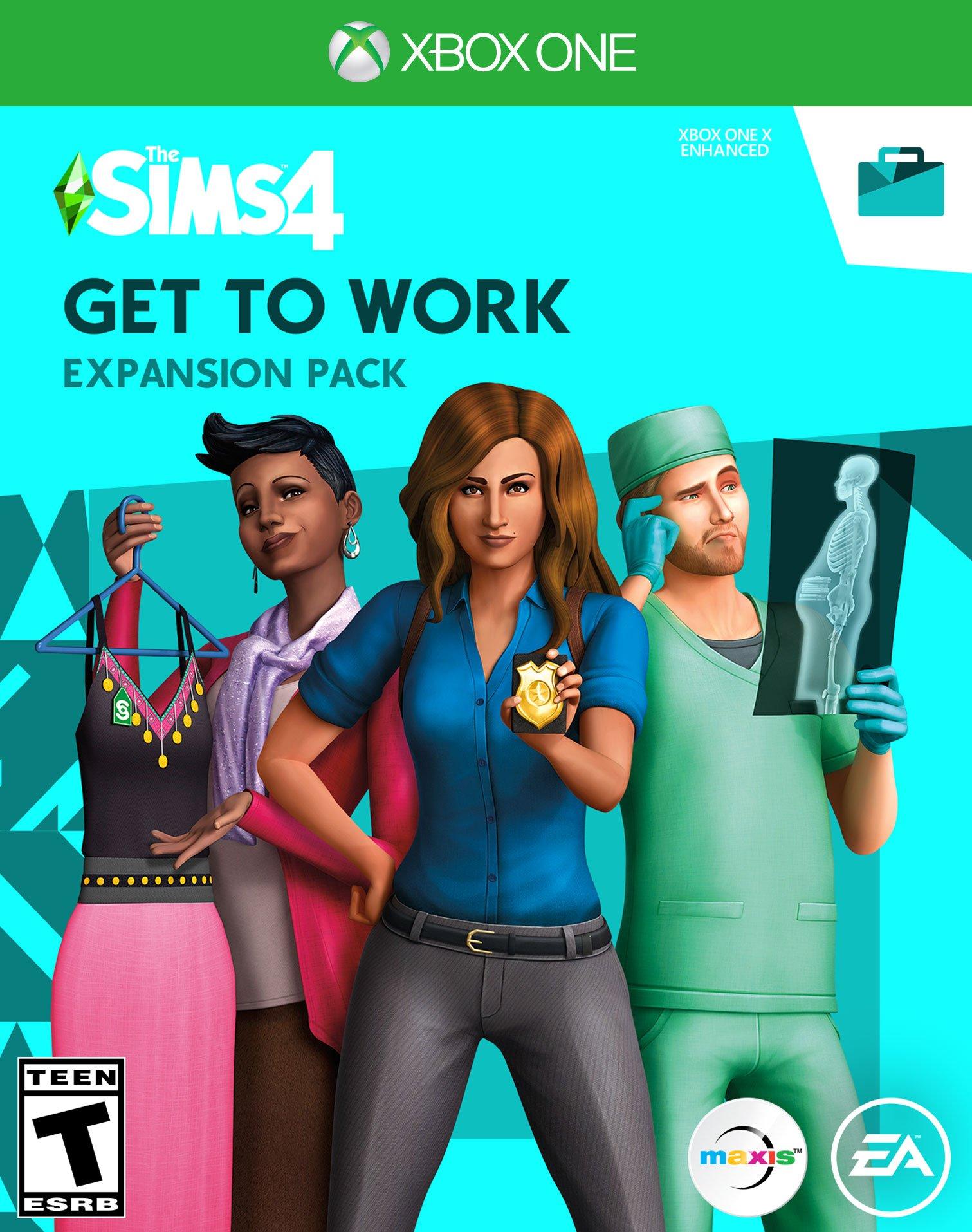 list item 1 of 4 The Sims 4: Get to Work