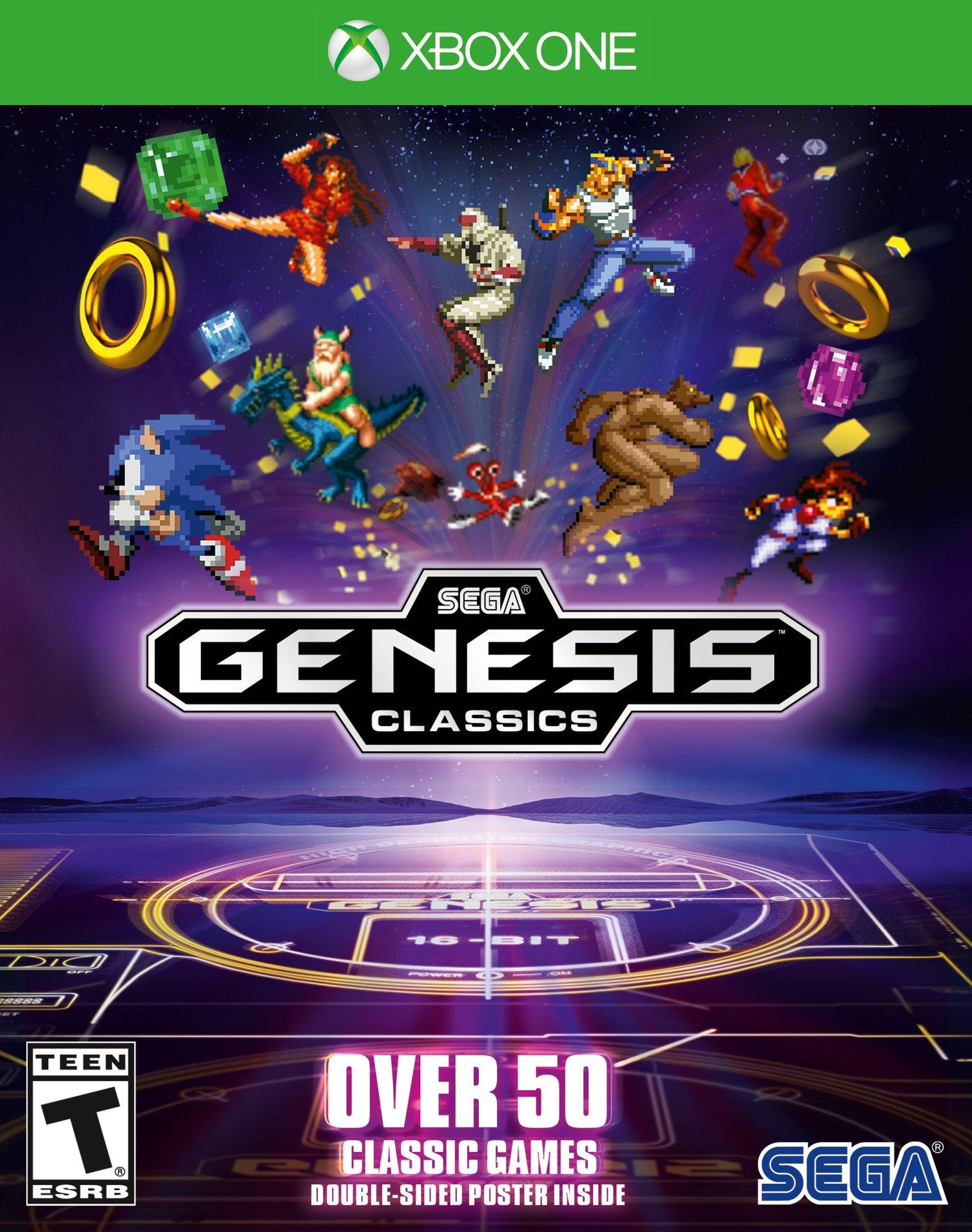 sega genesis classics ps4 list