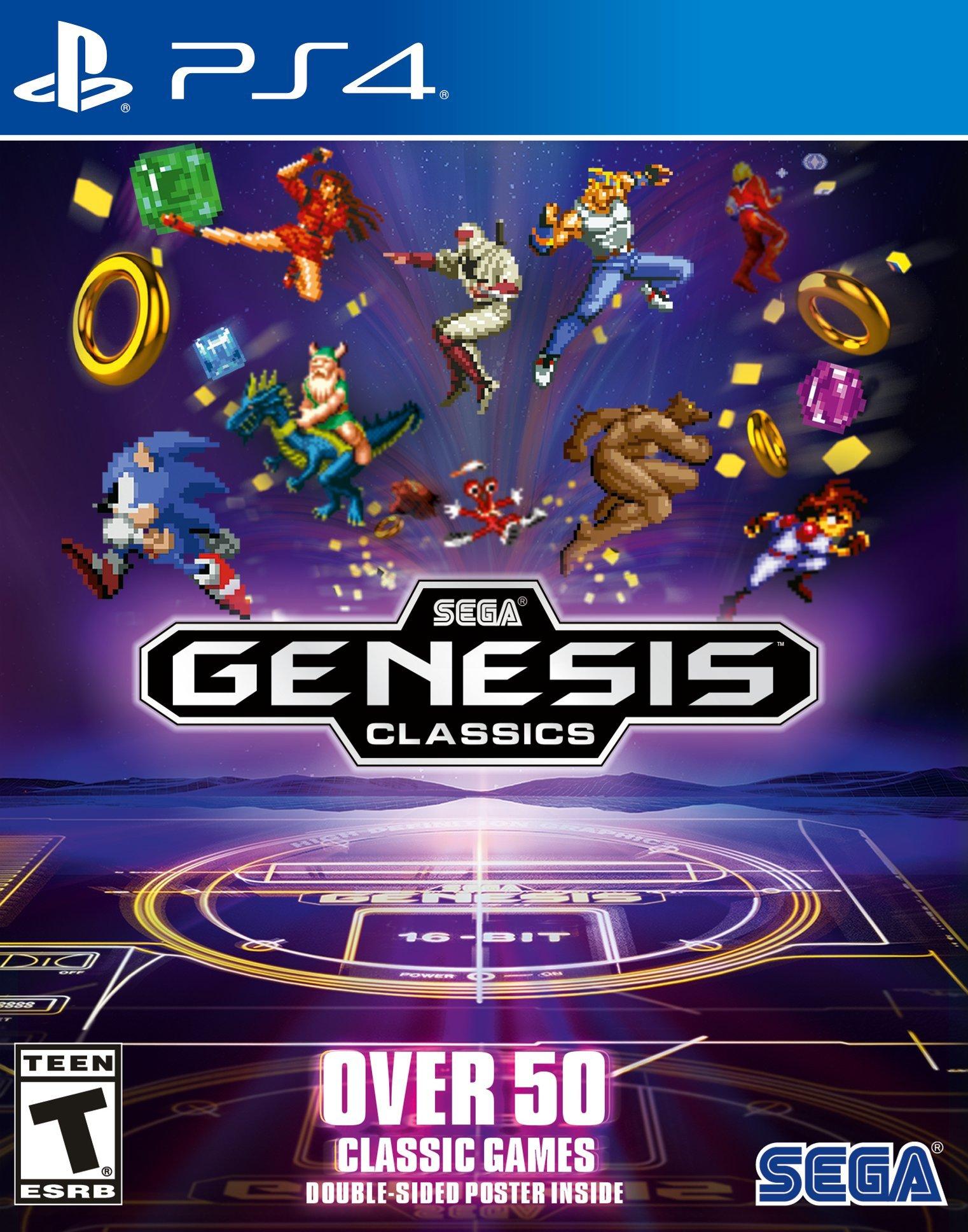 Sega Genesis Classics Playstation 4 Gamestop