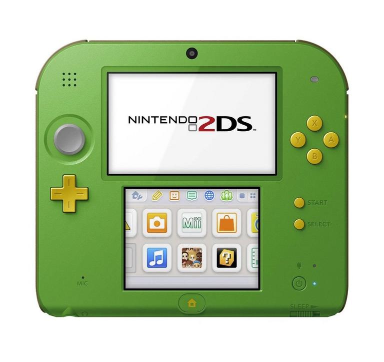 Nintendo 2DS The Legend of Zelda Link Green GameStop Premium Refurbished