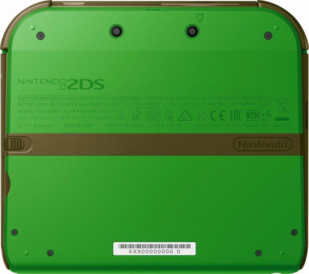 Nintendo 2DS Handheld Console The Legend of Zelda Link Green