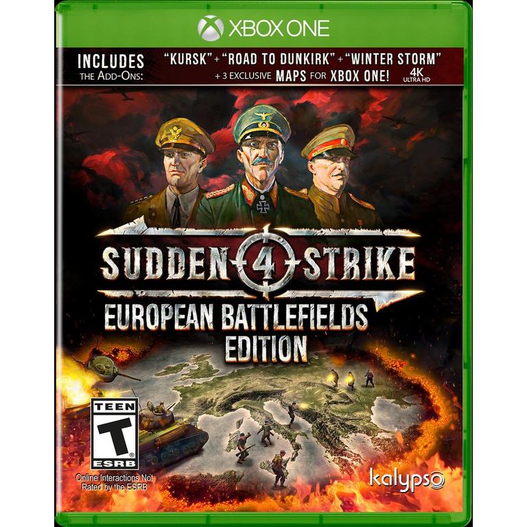 buitenste gelijkheid Bestuurbaar Sudden Strike 4 European Battlefields Edition - Xbox One | Xbox One |  GameStop