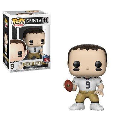 Drew Brees Signed Saints #138 Funko Pop! Vinyl Figure (Beckett COA