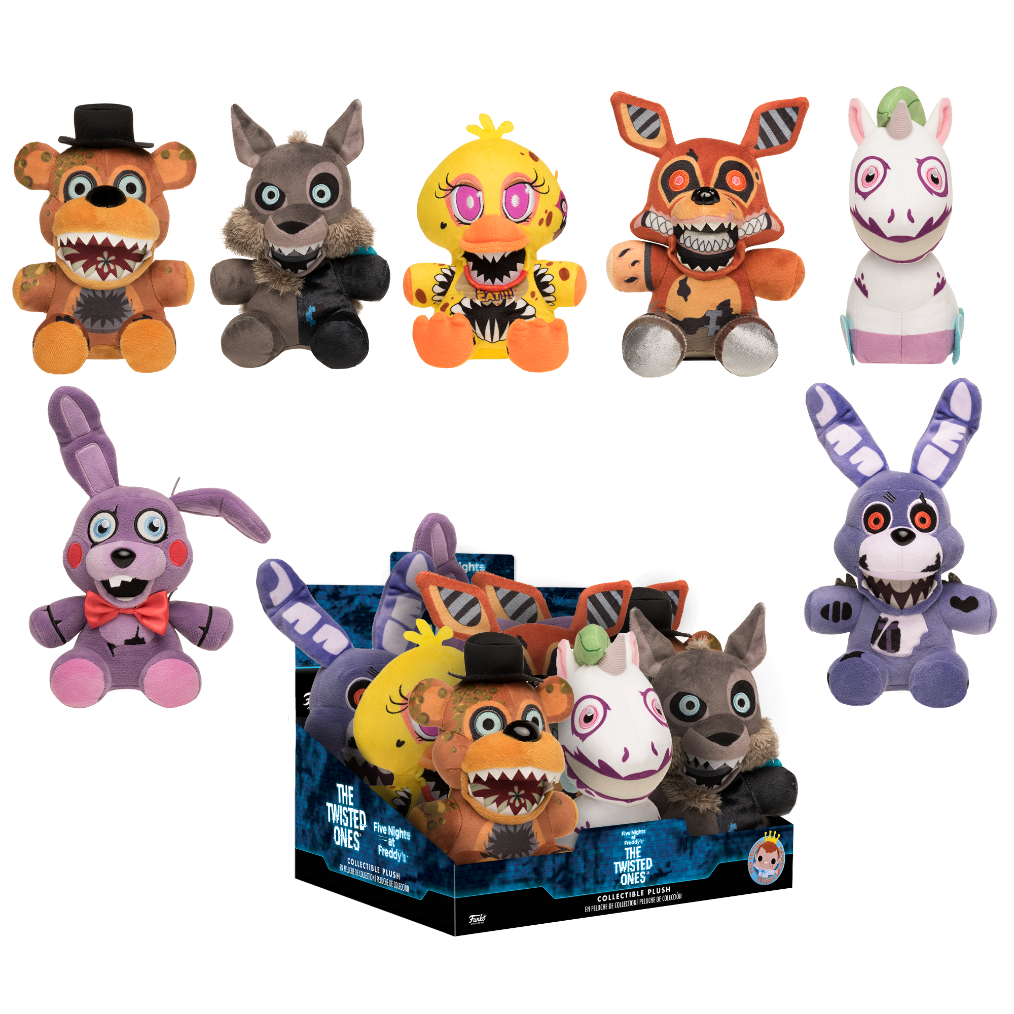 Funko Plush Five Nights At Freddys The Twisted Ones Plush Gamestop - 