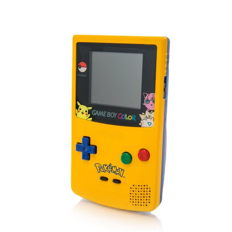 Nintendo Game Boy Color Pokemon Yellow Gamestop Premium Refurbished Game Boy Gamestop