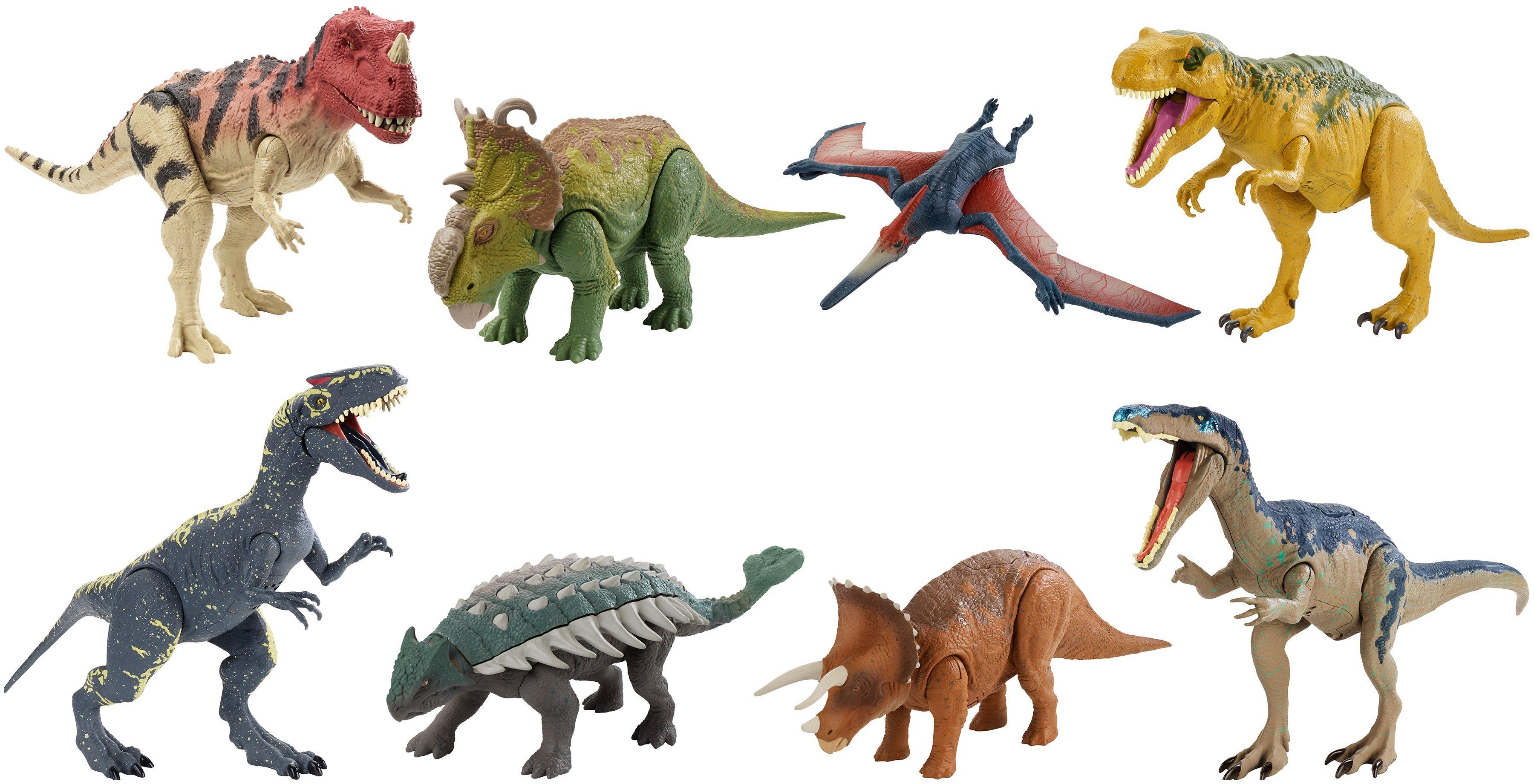 jurassic world dinosaur action figures