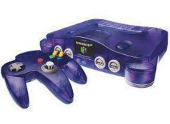 Nintendo 64 Purple