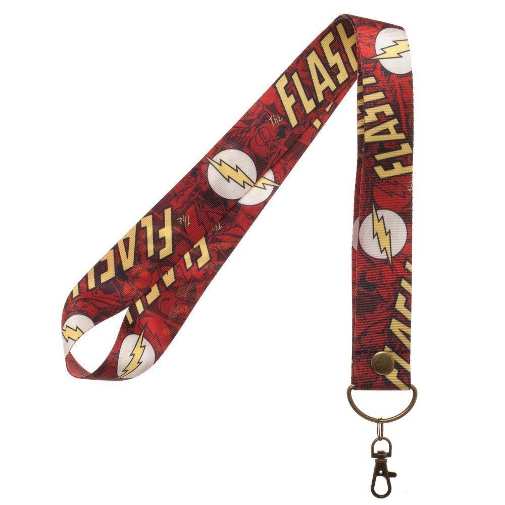 DC Flash Wide Lanyard GameStop