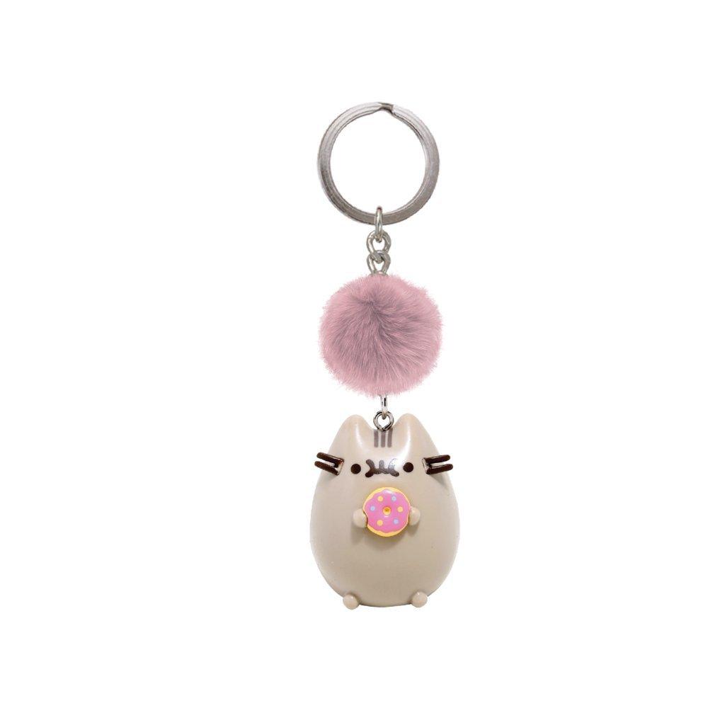 pusheen and stormy keychain